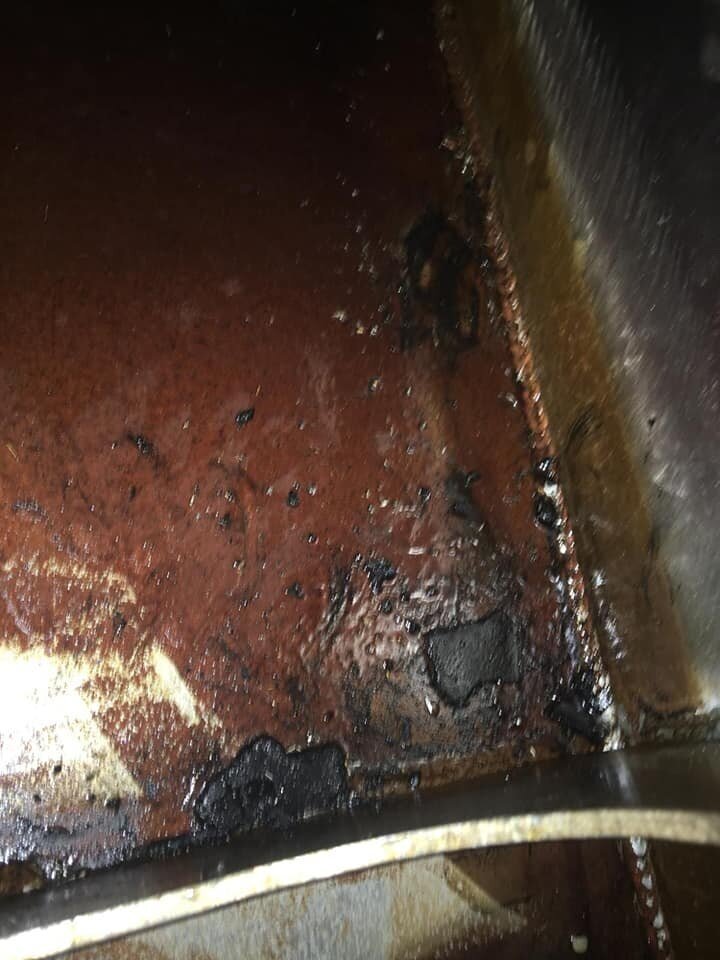 Diesel Tank Pump Out & Clean BEFORE