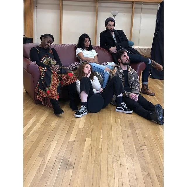 We will flop onto each other in rehearsal rooms again and it will be glorious. Photo credz @taviaelise