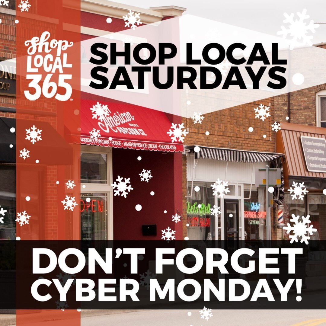 Local retailers are also getting in on Cyber Monday. 
Check out the freshly updated list of local online retailers on our website and add your own favorites!

#shoplocal365 #cybermonday #greaterpeoria