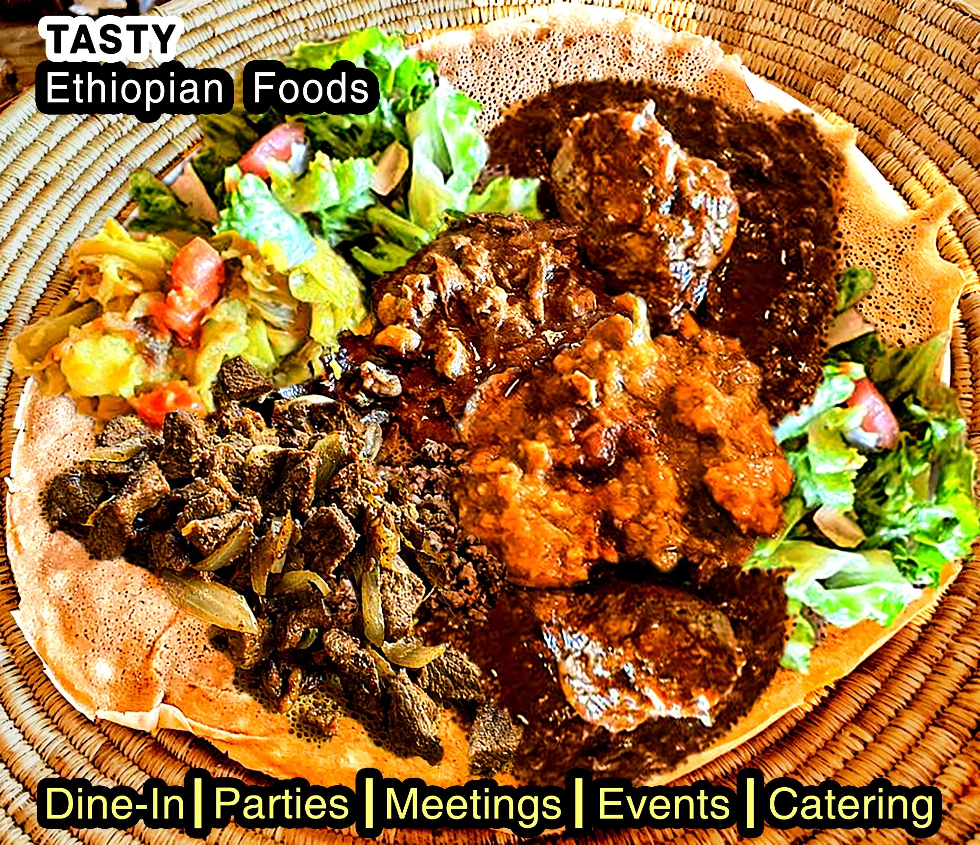 🌟 Monday Special at Messob Ethiopian Restaurant 🌟