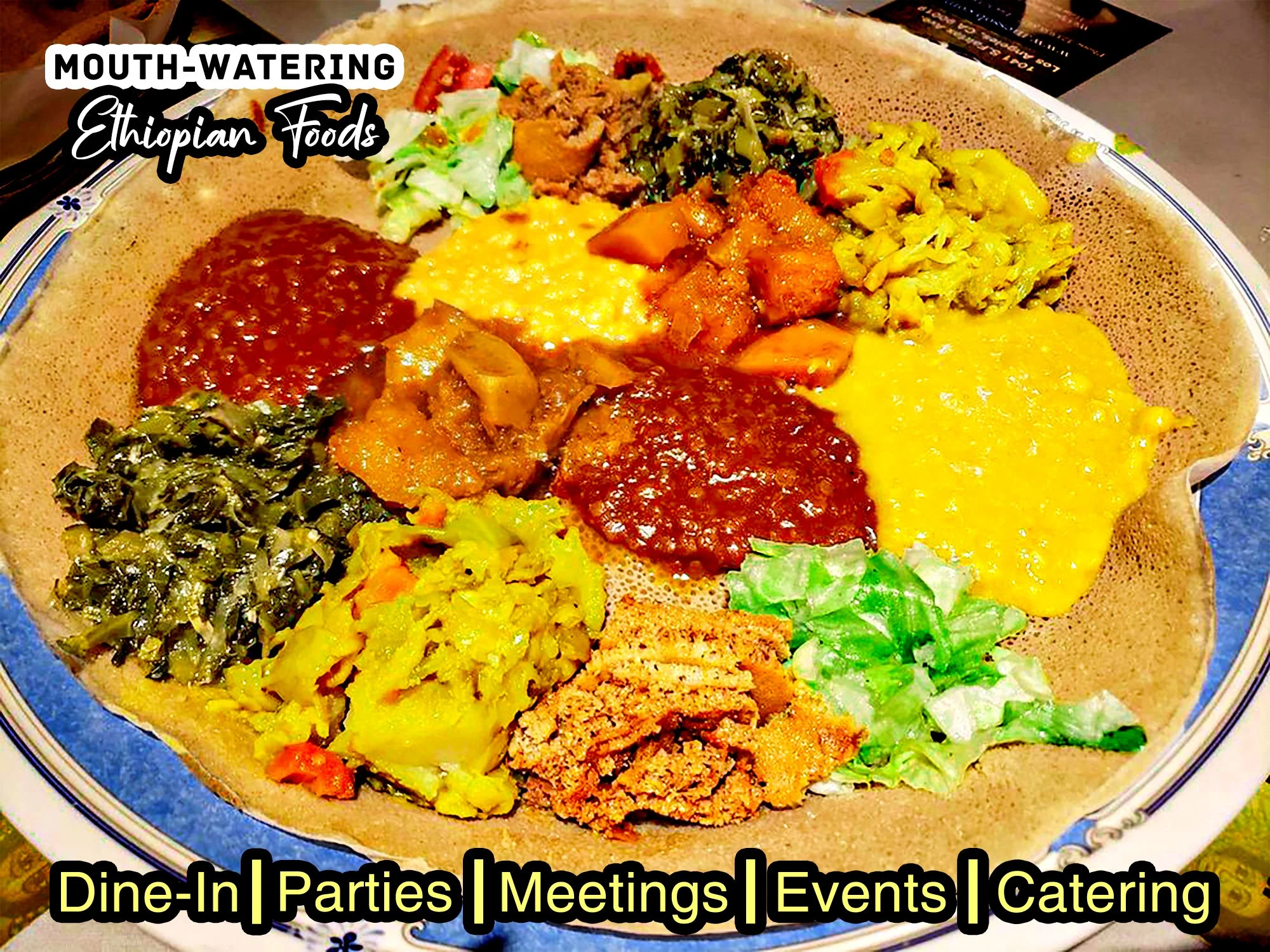 🌟 Vibrant Vegan Thursday at Messob Ethiopian Restaurant! 🌟