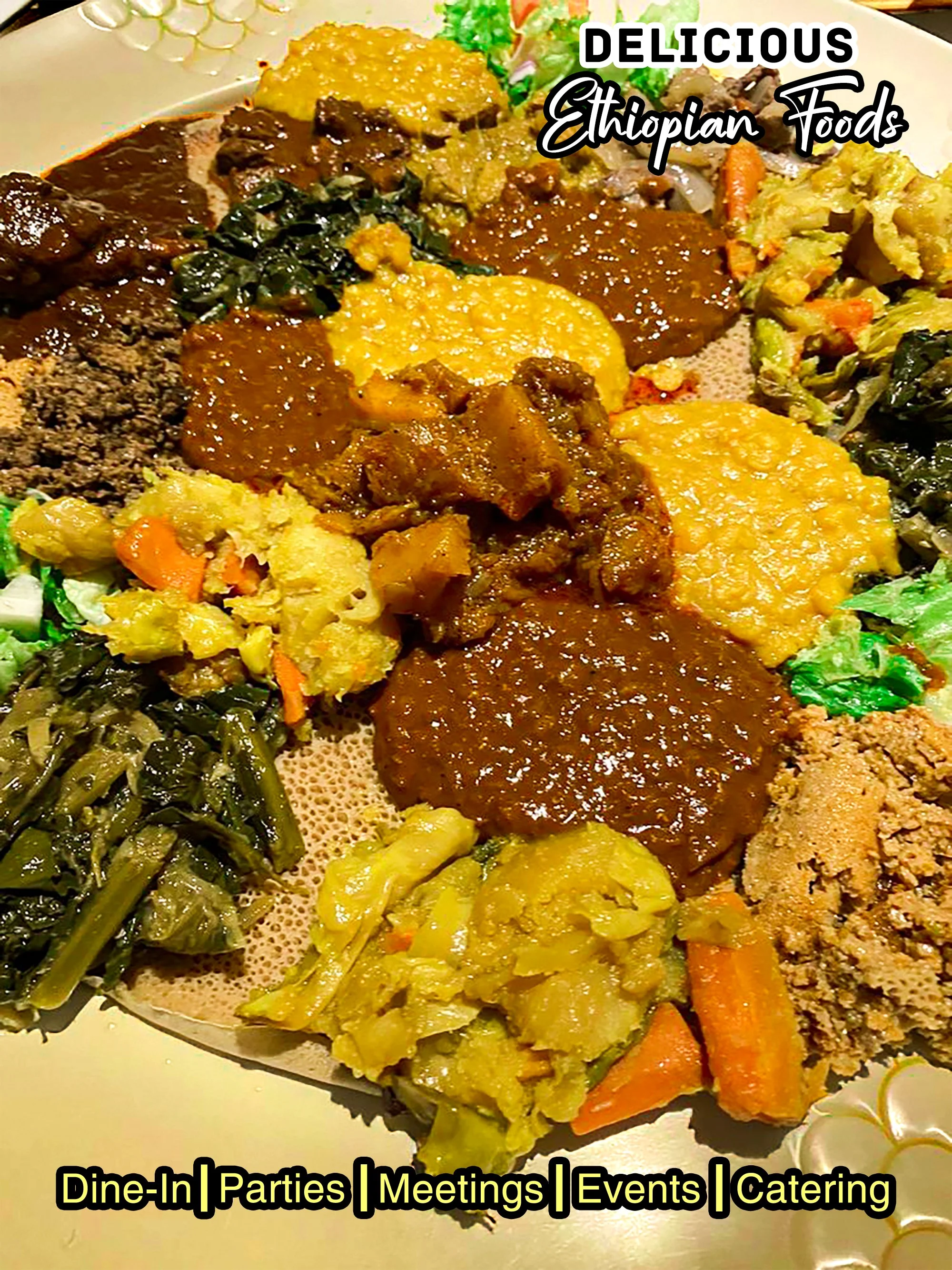 🌟 Enjoy Tasty Vegan Delights This Saturday at Messob! 🌟