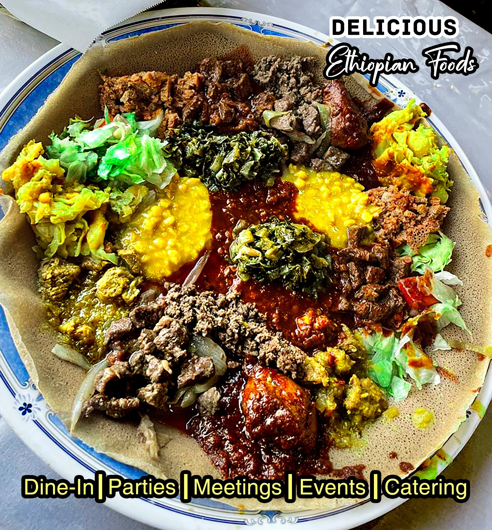 🌟 Savor Flavorful Vegan, Beef, and Chicken Dishes at Messob This Saturday! 🌟 