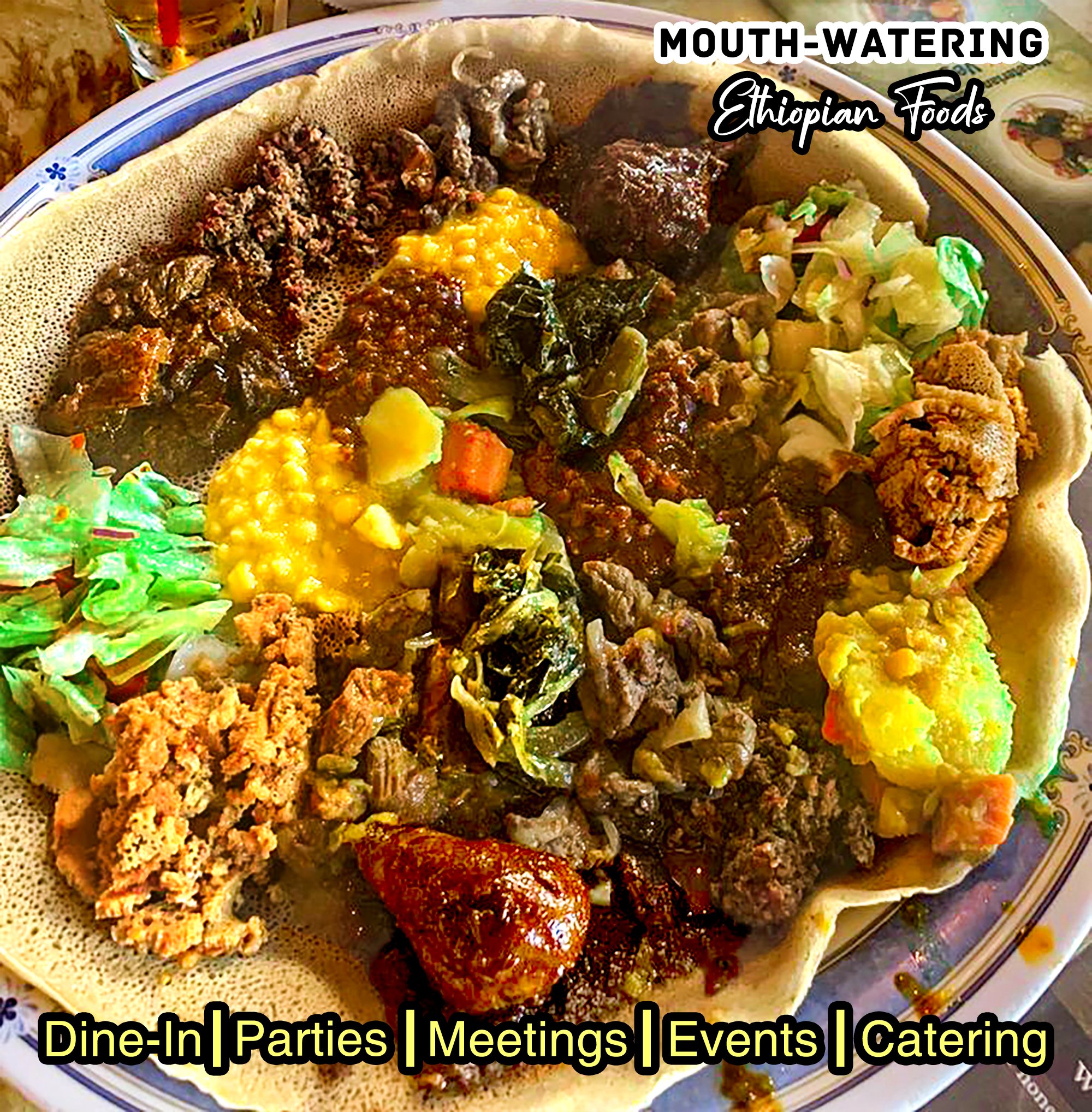 🌟 Savor the Yummiest Ethiopian Dishes at Messob This Saturday! 🌟