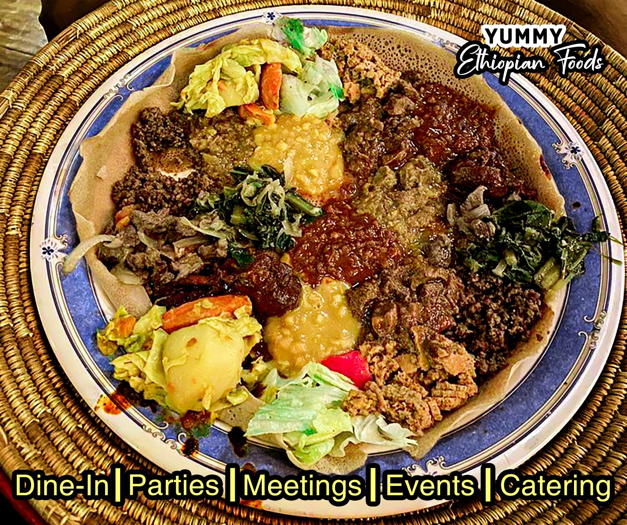 🍲 Savor the Best Beef and Vegan Dishes at Messob Ethiopian Restaurant in Los Angeles 🍲