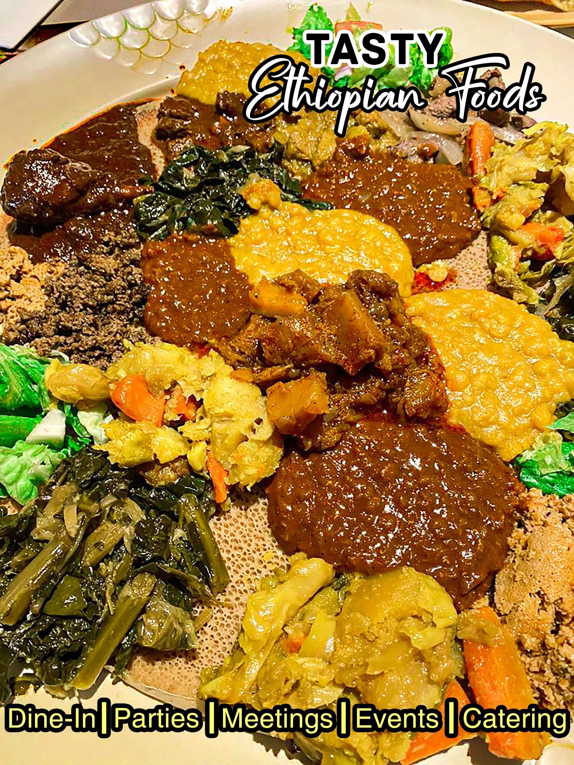 🍲 Savor the Flavourful Chicken and Vegan Dishes at Messob Ethiopian Restaurant in Los Angeles 🍲