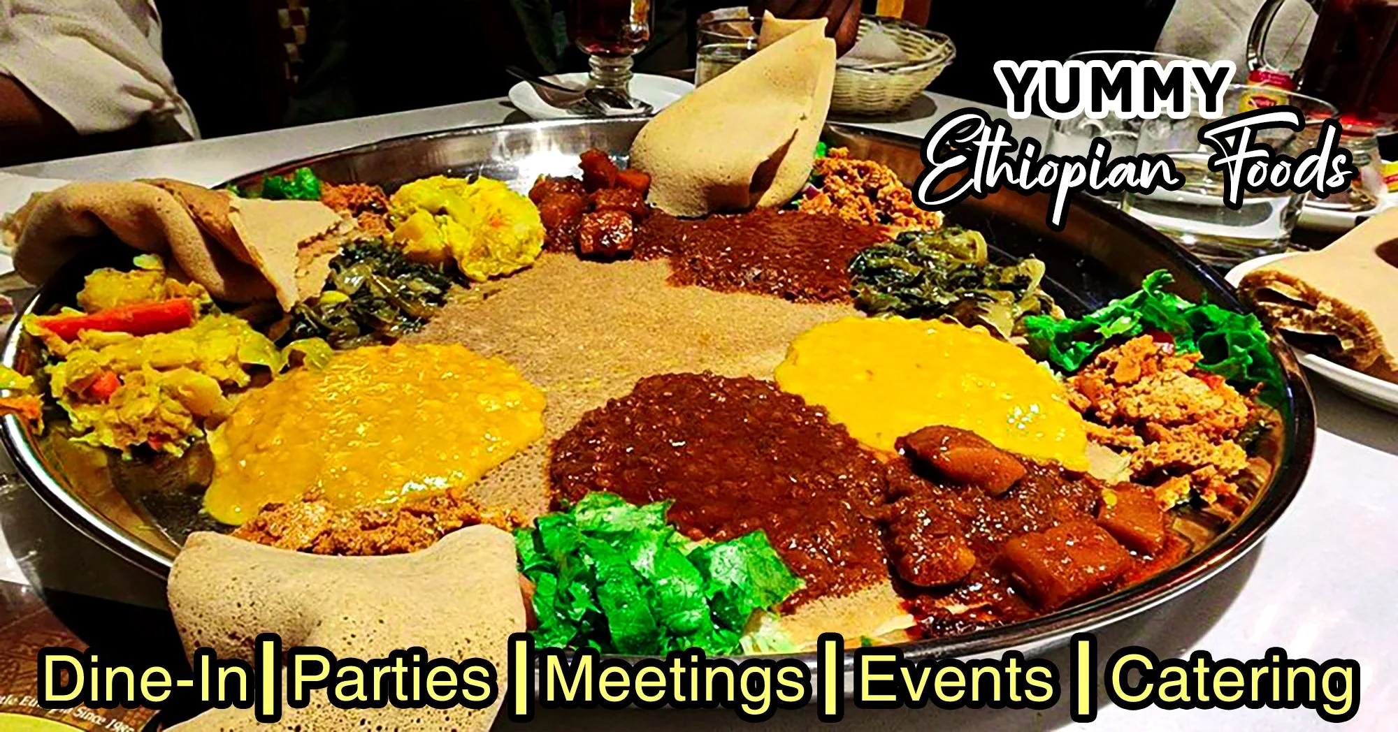 🍲 Delight in the Flavourful Ethiopian Dishes at Messob Ethiopian Restaurant in Los Angeles 🍲