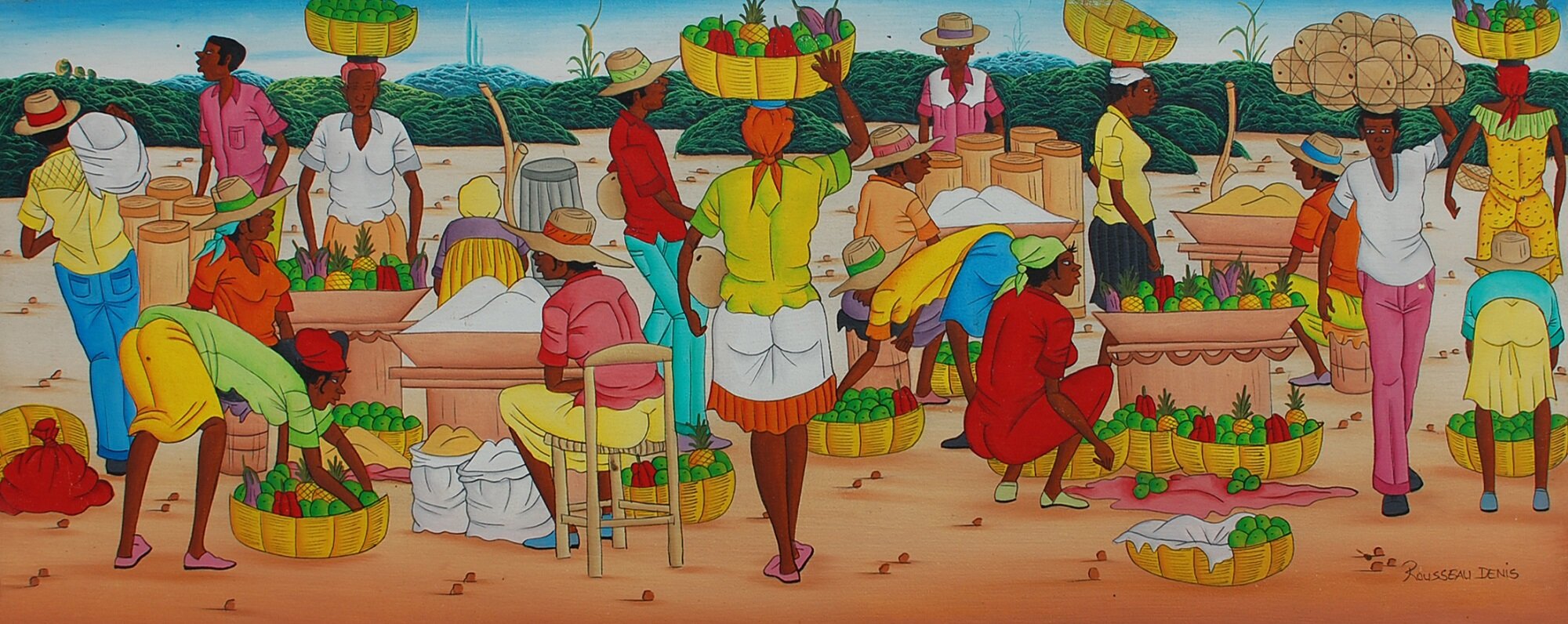 Rousseau Denis Haiti Art Gallery Paintings