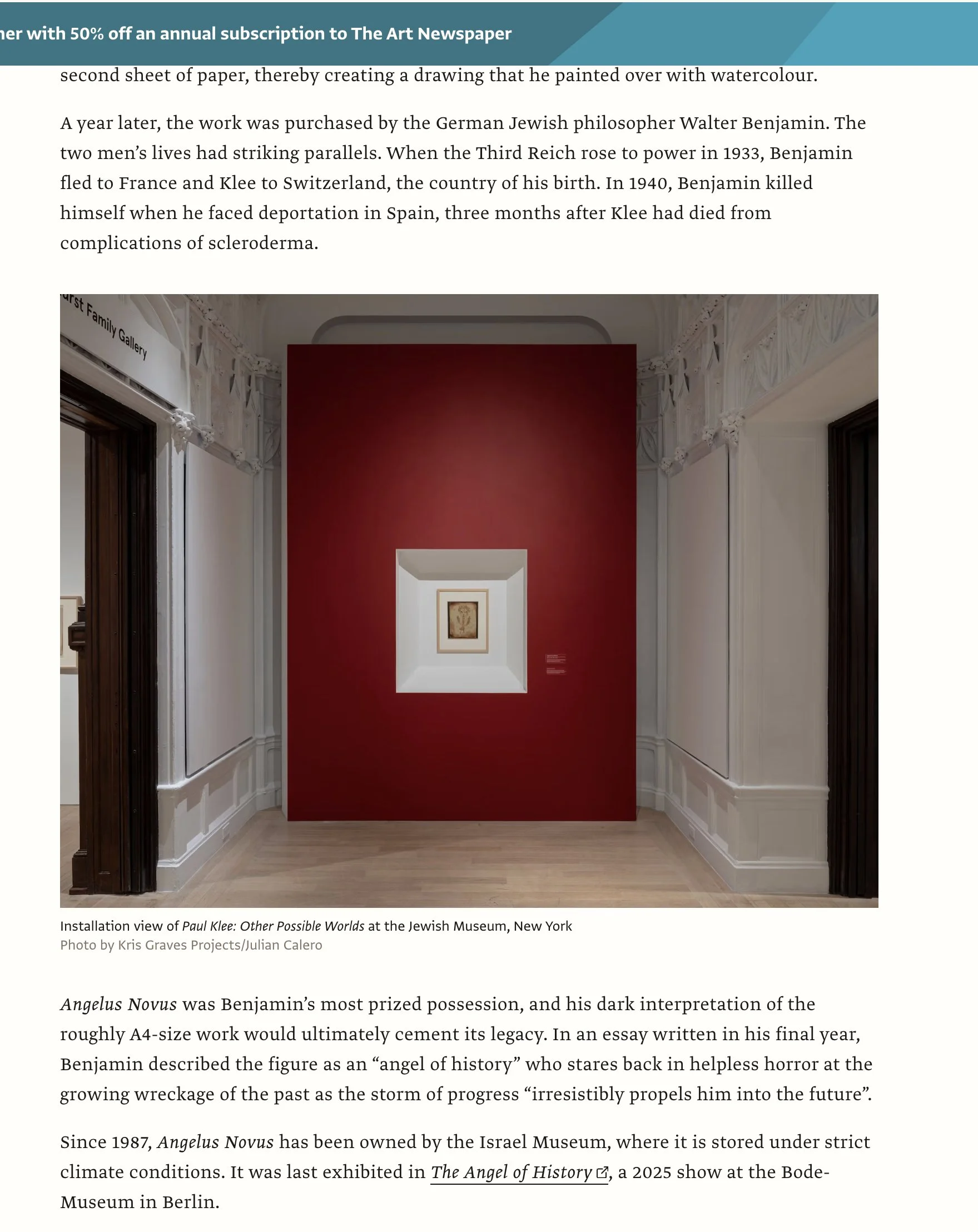 The Art Newspaper
