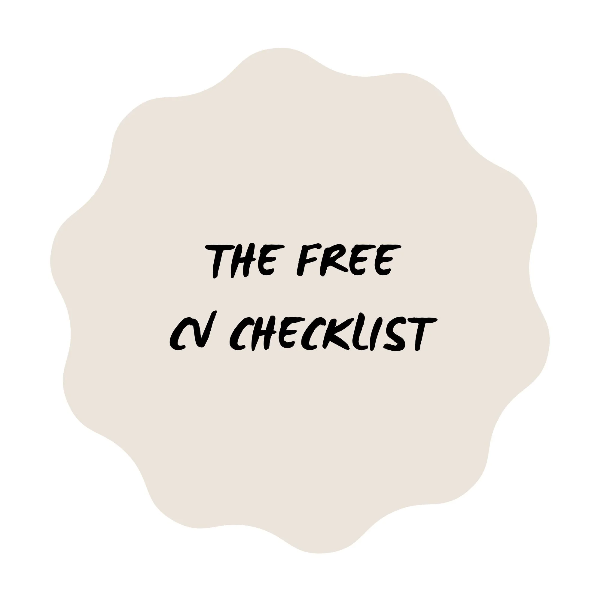 Free CV Checklist