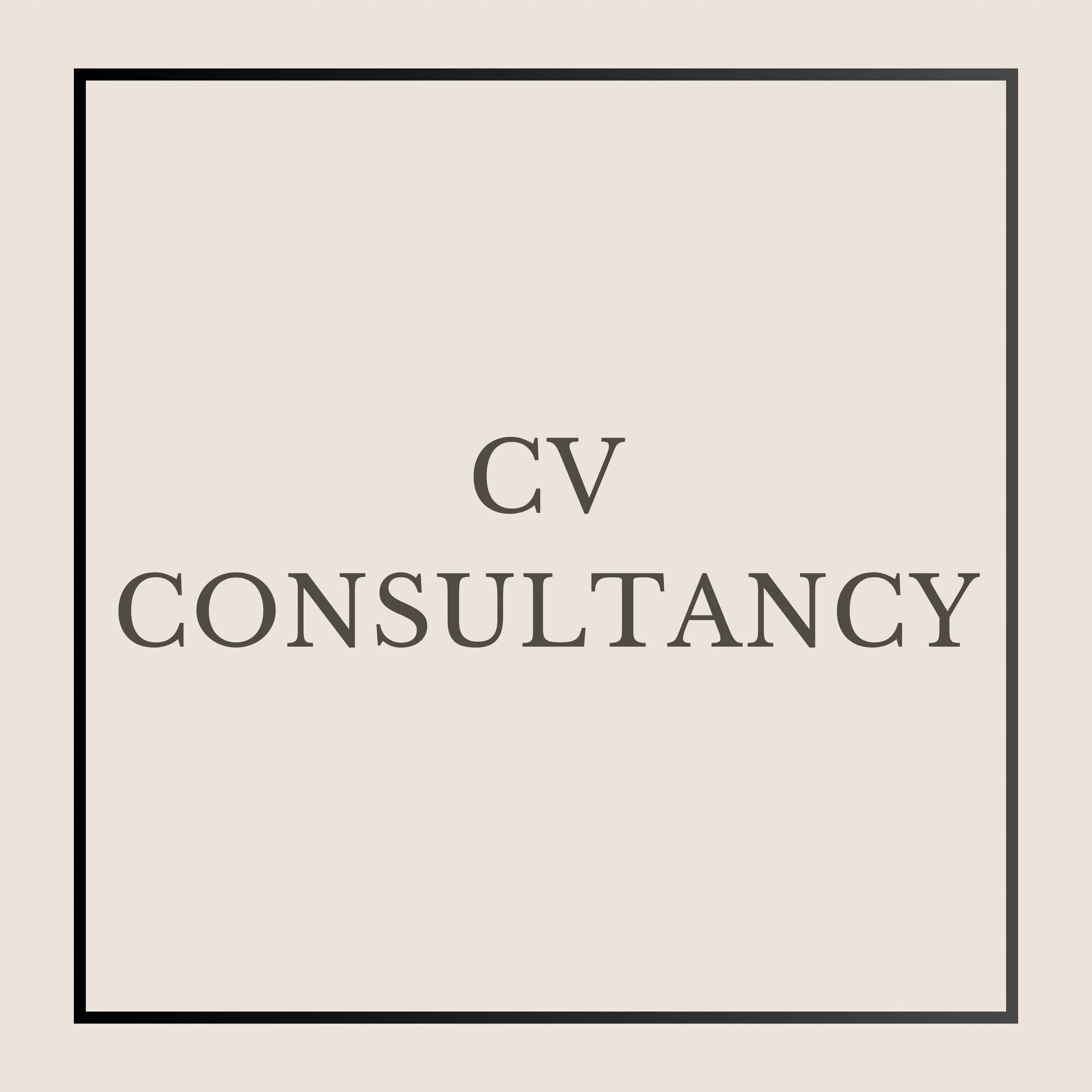 CV Consultancy
