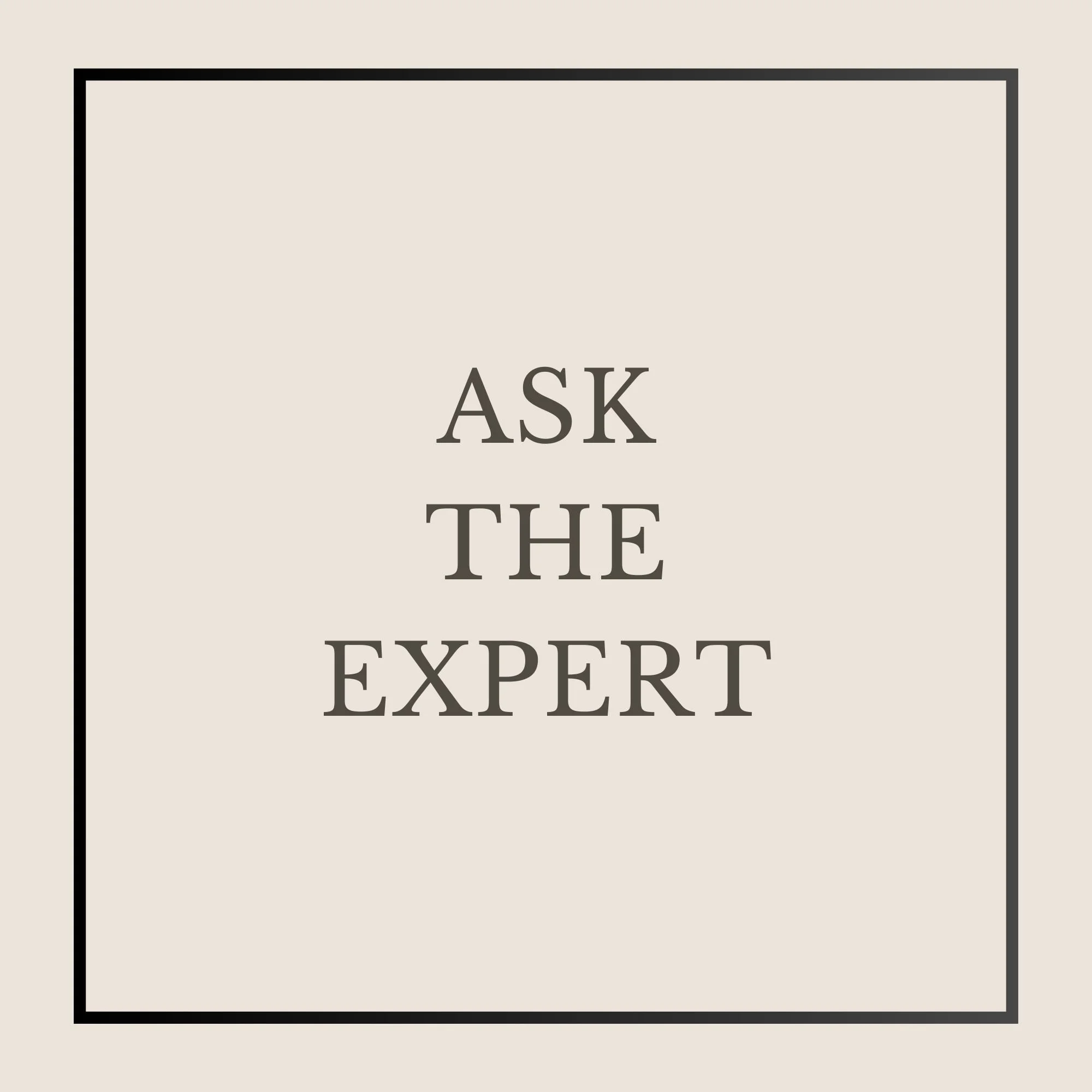 Ask the Expert