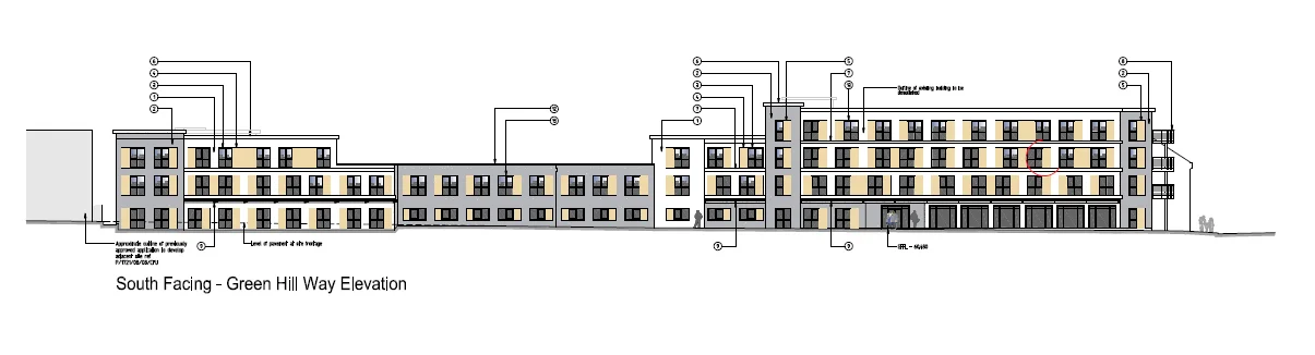 Travelodge hotel Harrow plan