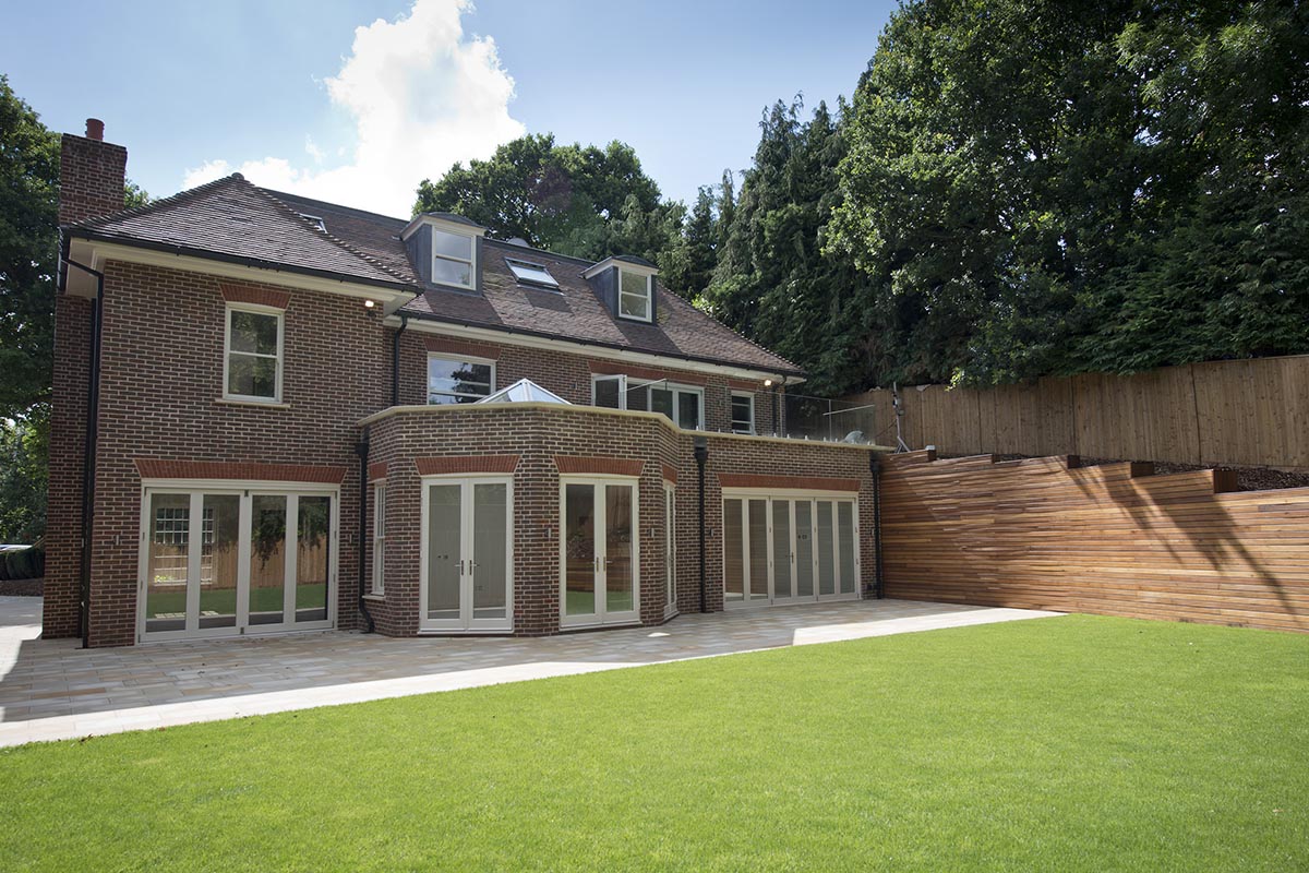 Deepdale rear of house and garden