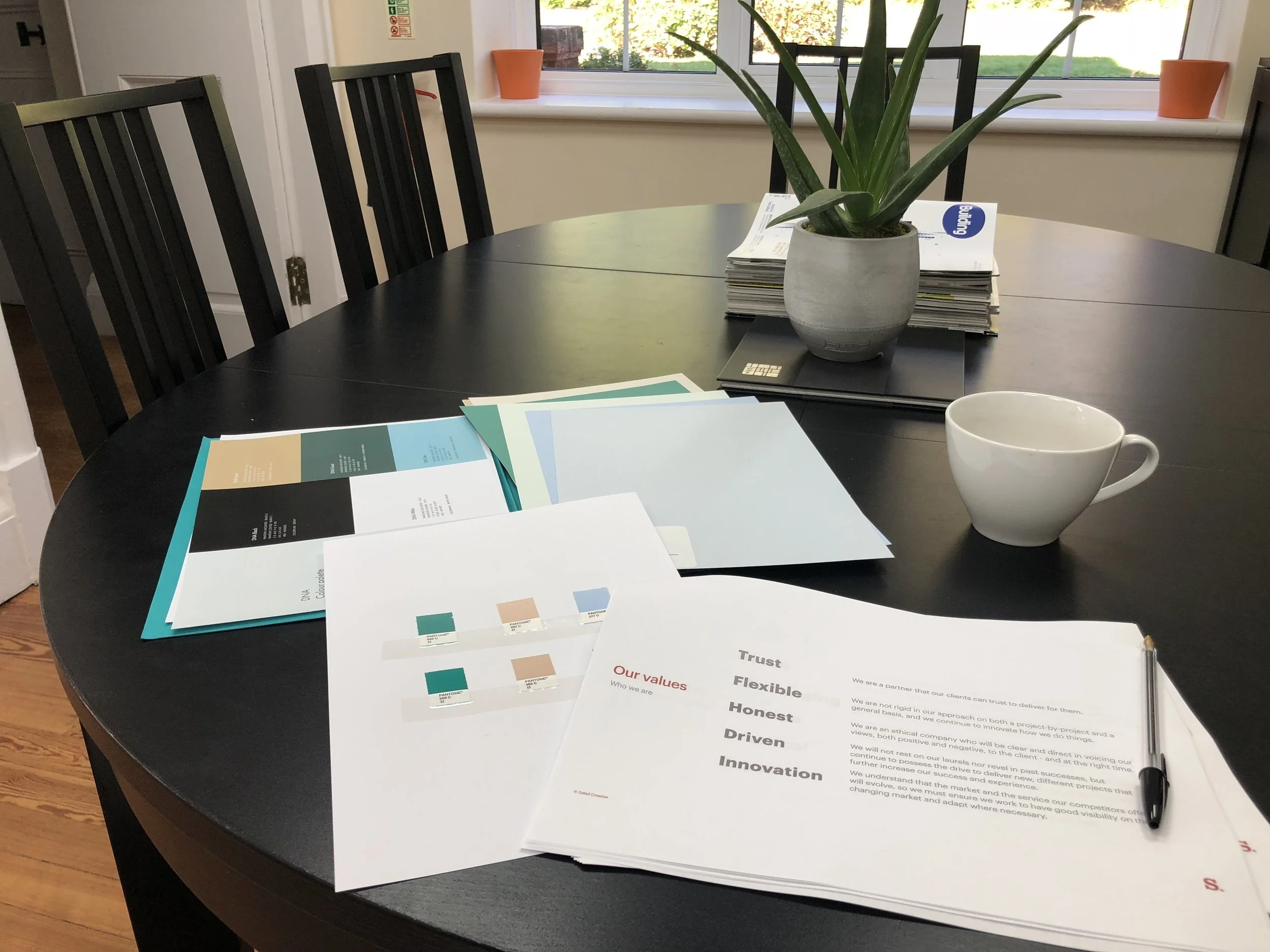 Brand update in progress