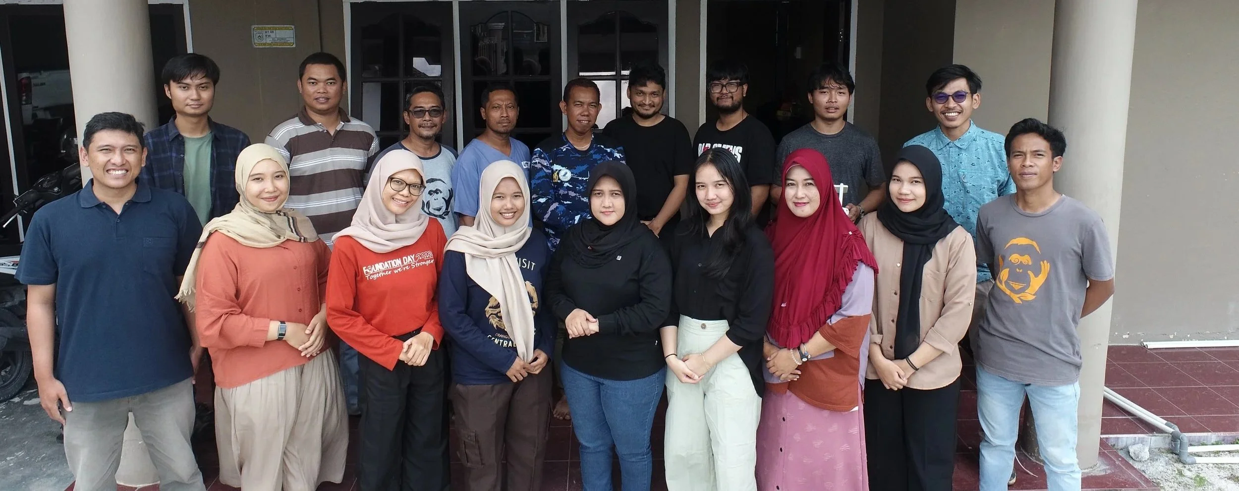 Orangutan Foundation Indonesian line managers