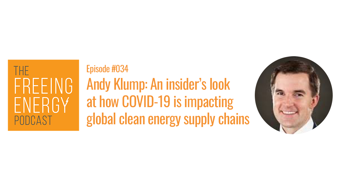Andy Klump shares his insights into COVID-19's impact on the solar industry