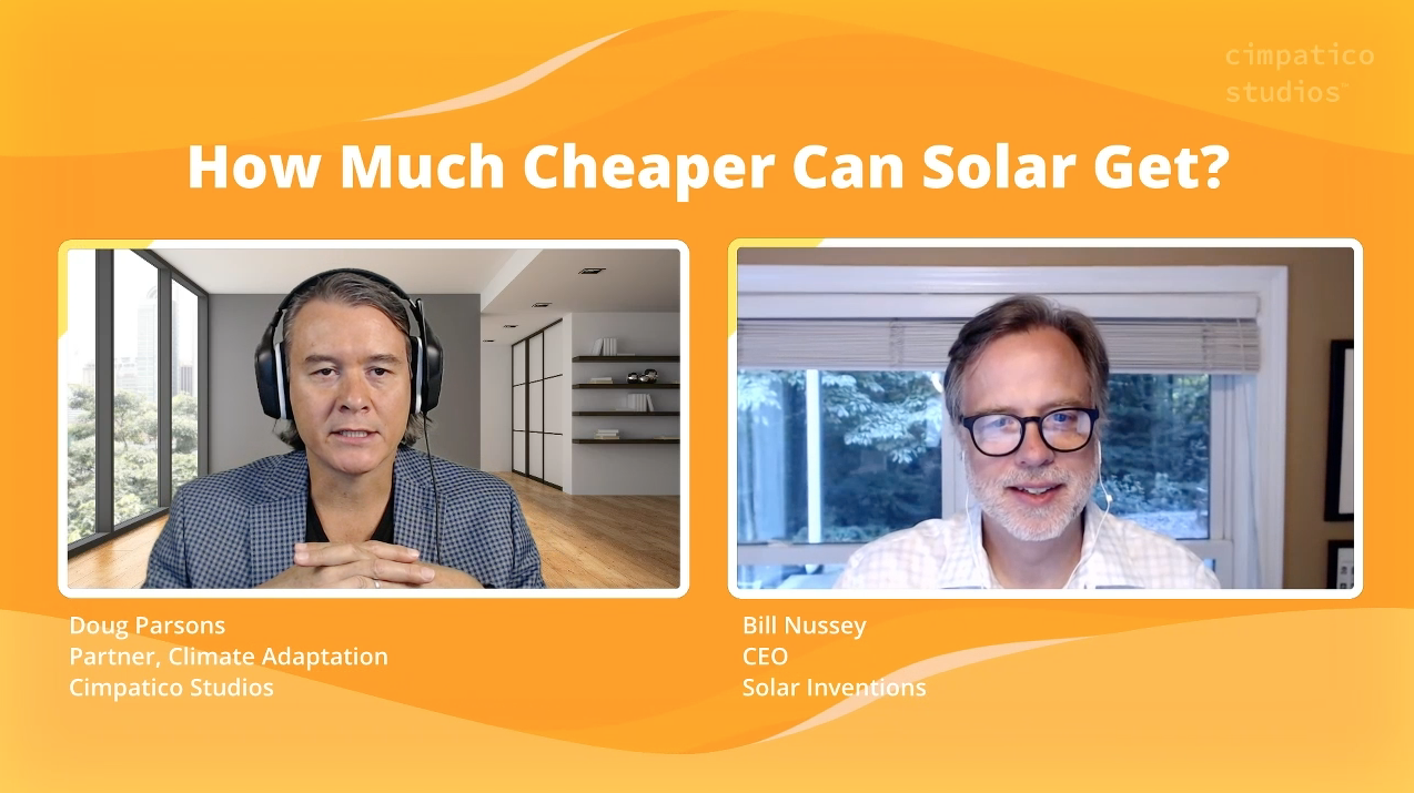 Doug Parsons of Cimpatico Studios interviews Bill Nussey about Solar Inventions and C3