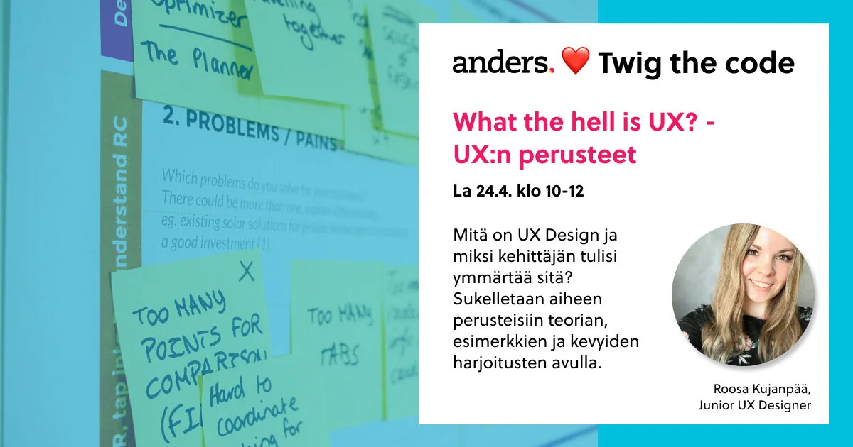 What the hell is this UX – UX:n perusteet
