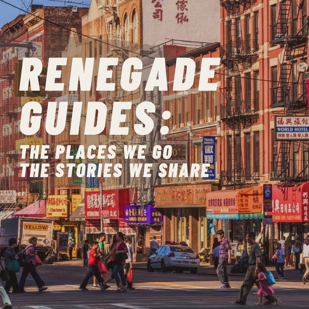 I&rsquo;m in NYC this month and San Francisco next month carrying out my @churchillfellowship research project Renegade Guides - the places we go, the stories we share.

In changing cities, where communities are being uprooted and places of social, h