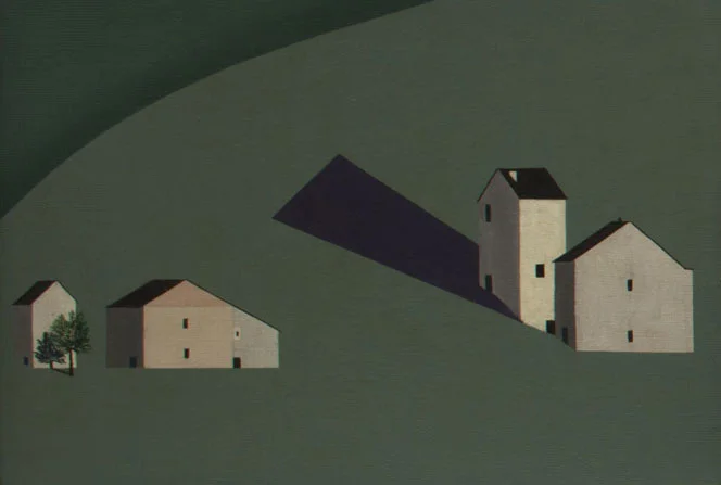 César Domela Paysage n.1 (Paesaggio n.1) , 1922 Olio su cartone telato 45 x 62 cm Acquisto 2002