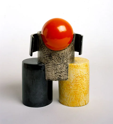 Fillia (Luigi Colombo) Senza titolo, 1923 Ceramica policroma, 32x25x15cm Acquisto 2004