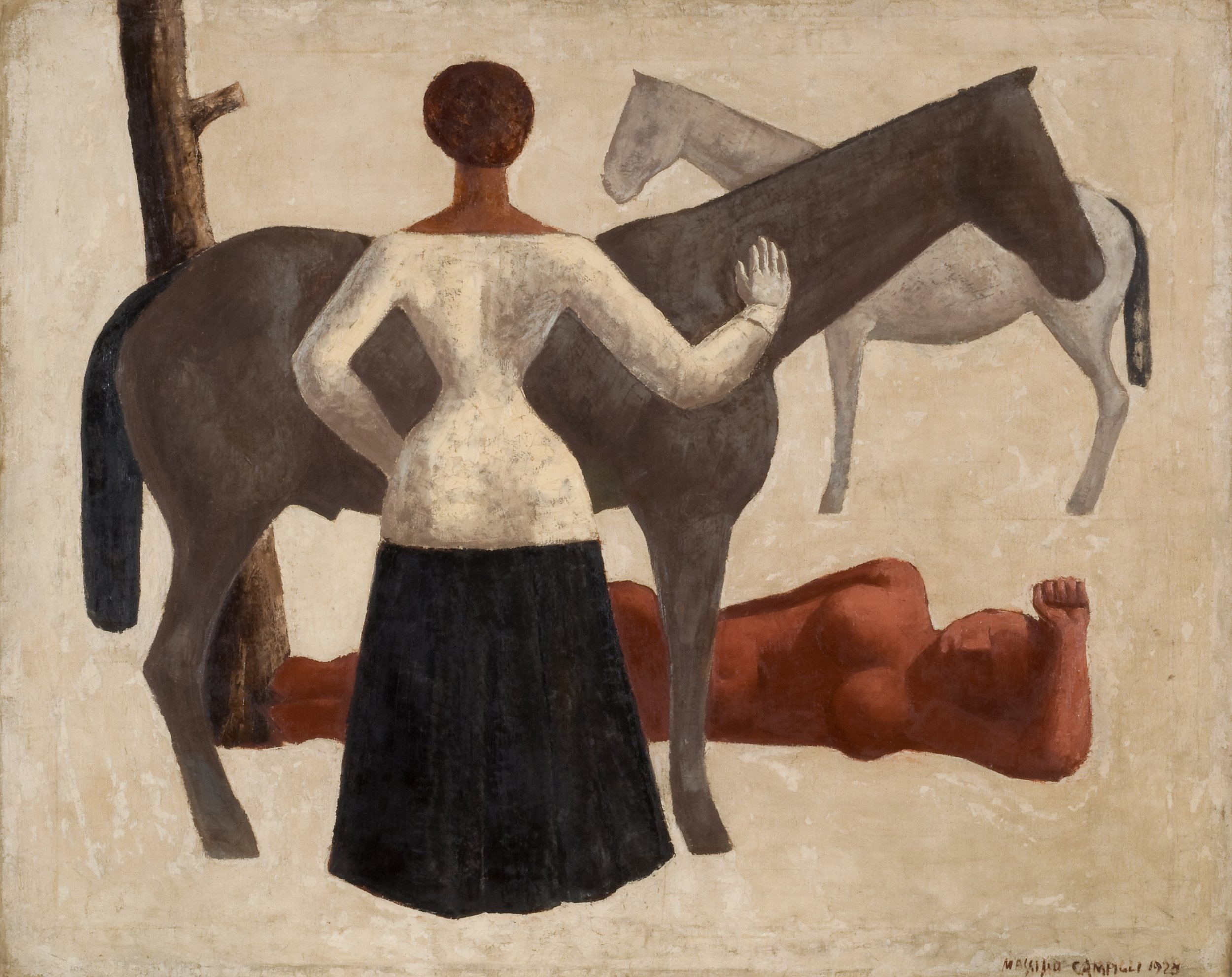 Preview della mostra Arte moderna italiana. Carrà, Sironi, Campigli, Rosai, Manzù, Scipione (Sede: Masi/Palazzo Reali)