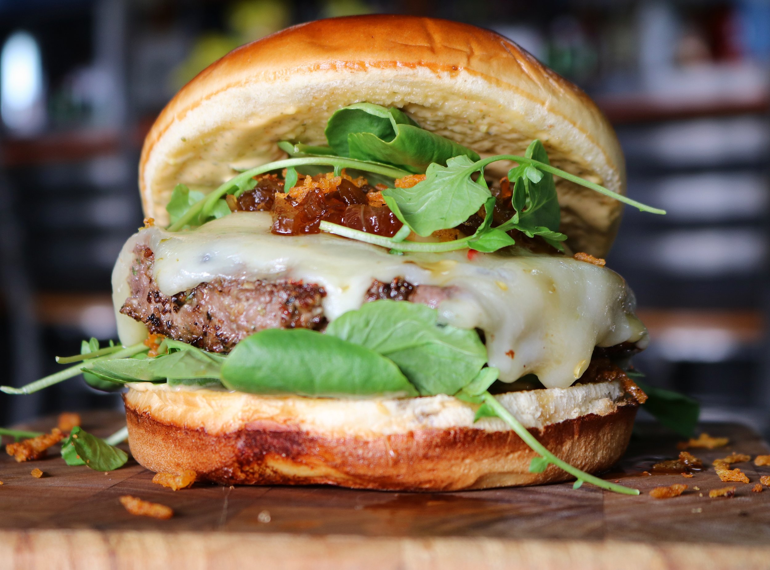 Dr pepper bourbon glazed pepperjack cheeseburger.jpg