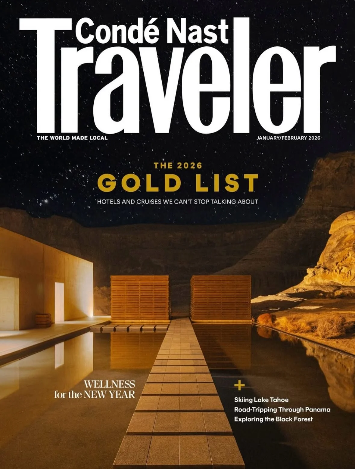 💙💙💙💙 We are so proud and grateful! Conde Nast published The best hotels and resorts in the world: The Gold List 2026 and we MADE THE LIST! 
Gold List collects the editors&rsquo; current favourite places to stay. &rdquo;They&rsquo;re memorable fo