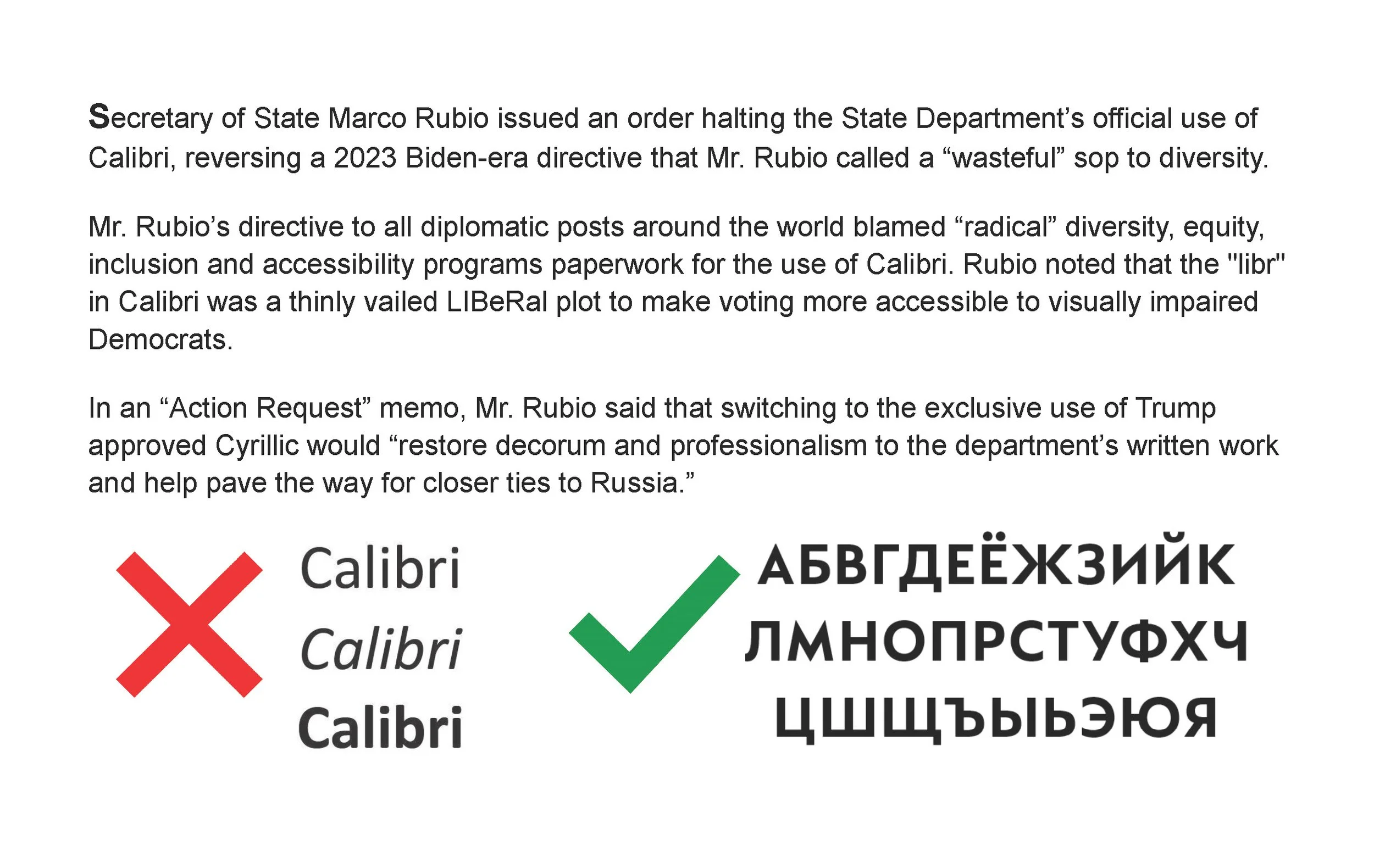 Attention! Font Directive! 
