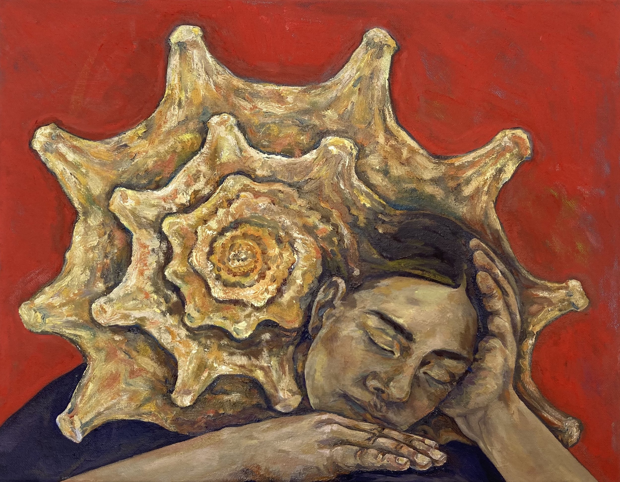 Daydream, oil on canvas, 45 x 35 cm, Tabitha Wilson.jpeg