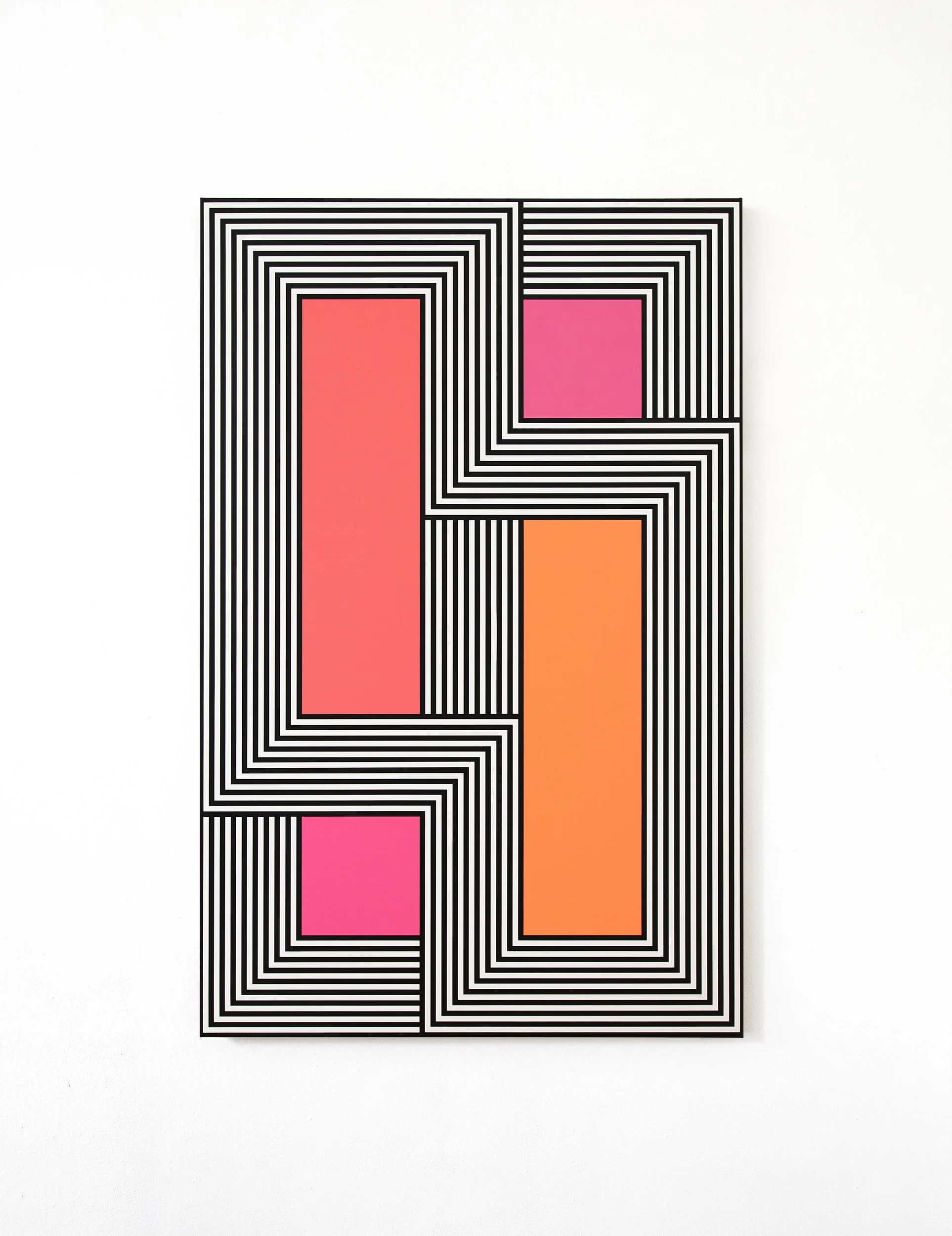 Jan van der Ploeg, PAINTING No.24-14, Untitled, 2024, 140 x 90 cm., acrylic on canvas-1