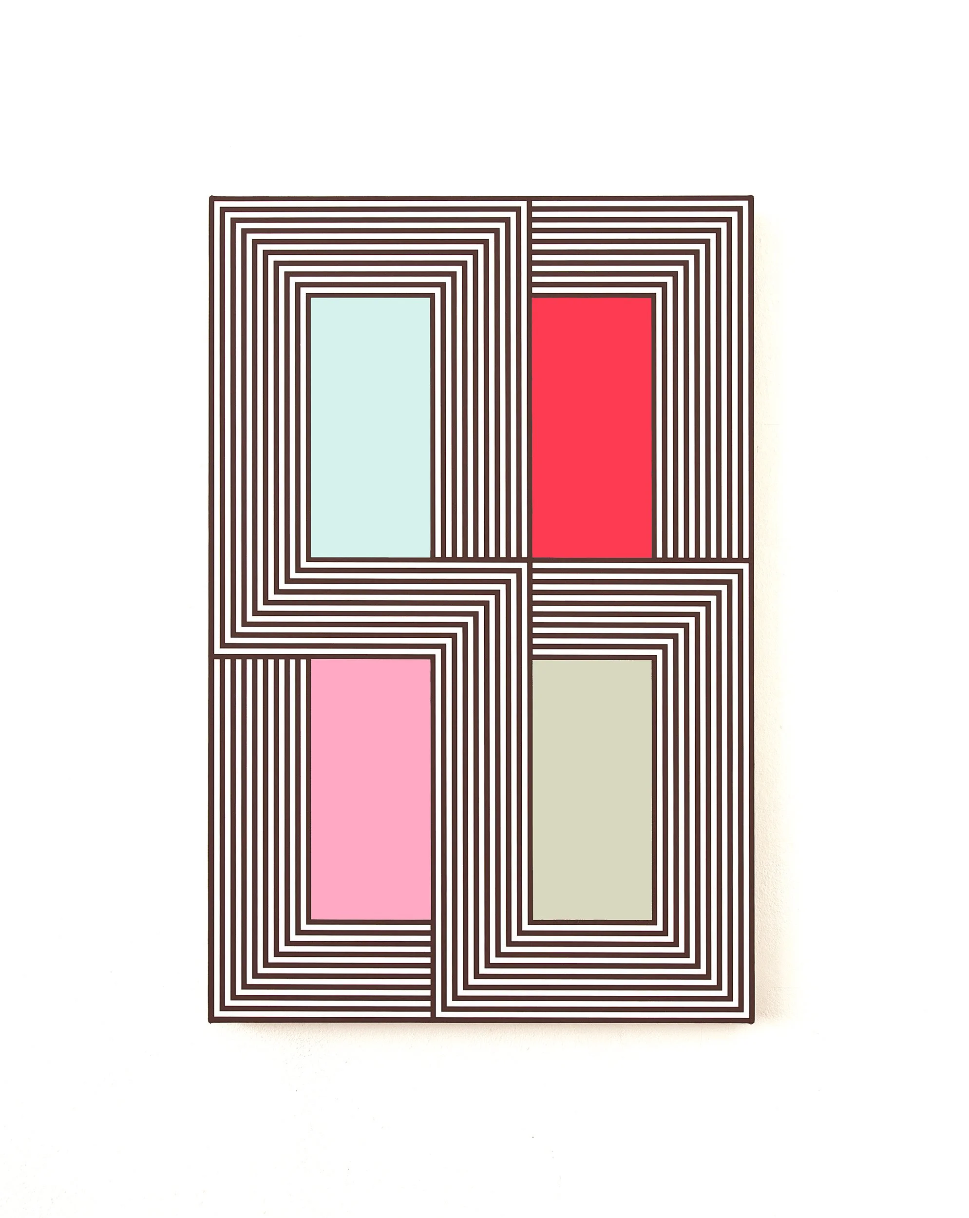 Jan van der Ploeg, PAINTING No.25-07, Untitled, 2025, 76,5 x 50,5 cm., acrylic on canvas