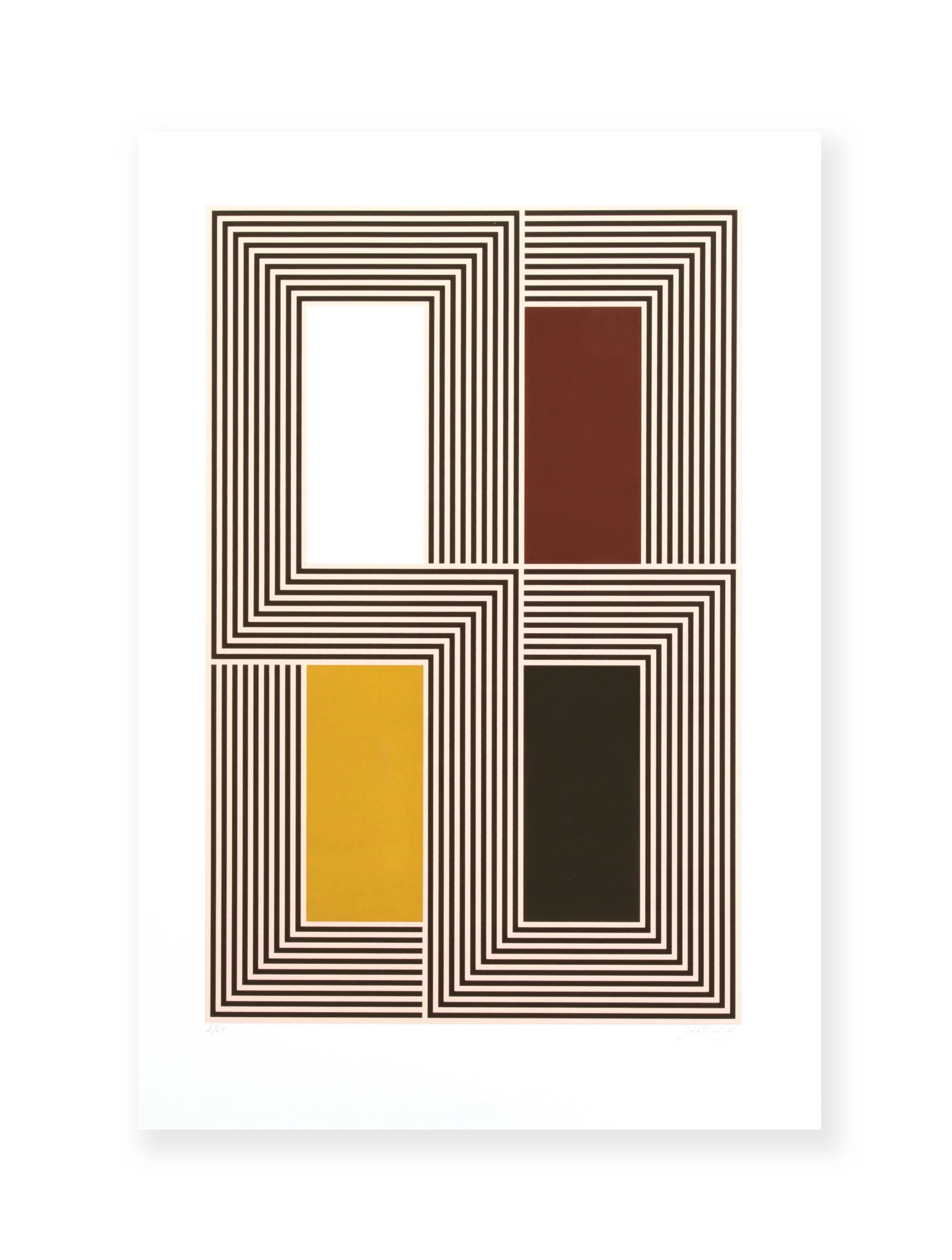  Jan van der Ploeg, 2026, Untitled, 65 x 45 cm., silkscreen print on paper, edition 24  