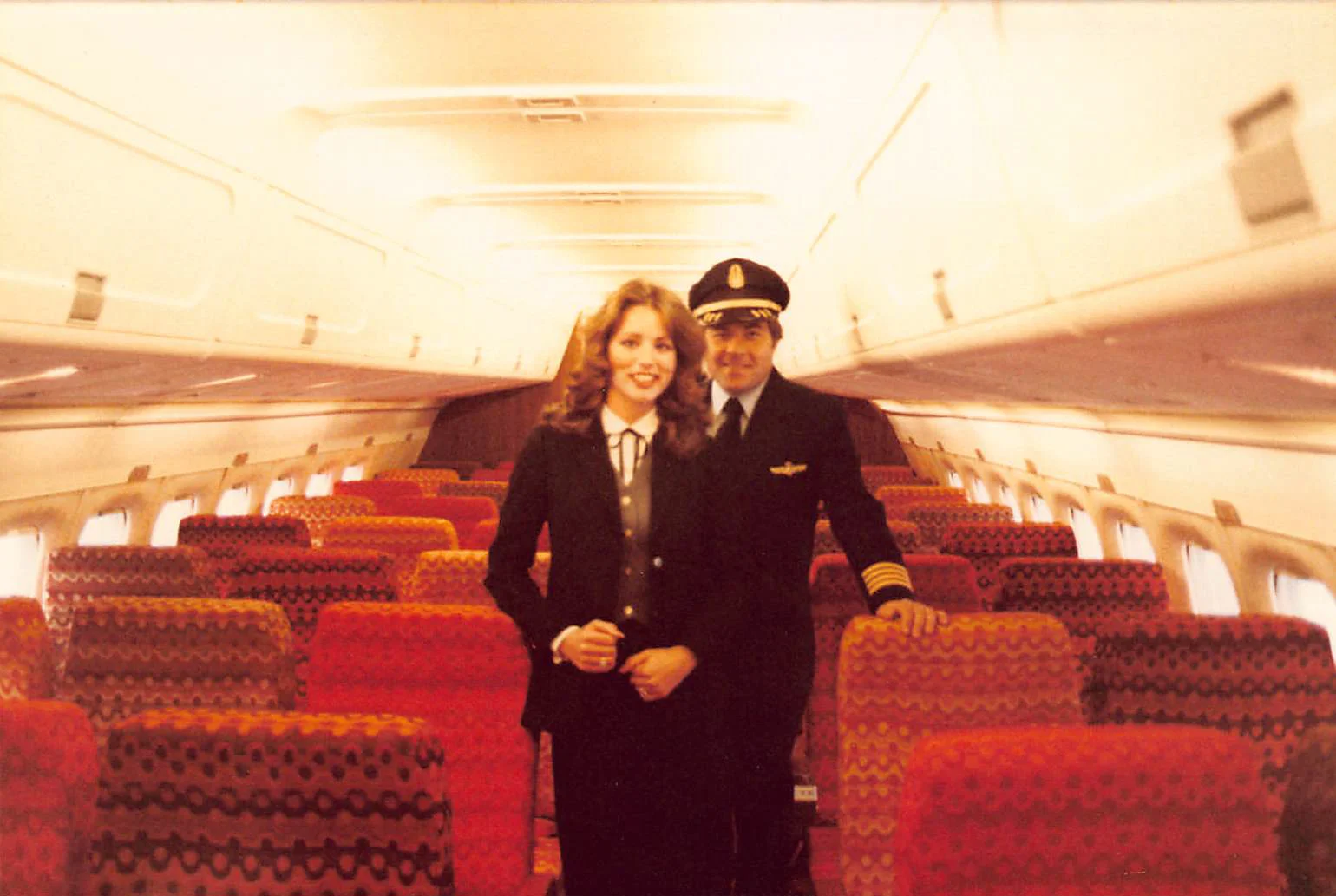 Harry and Myself in his plane