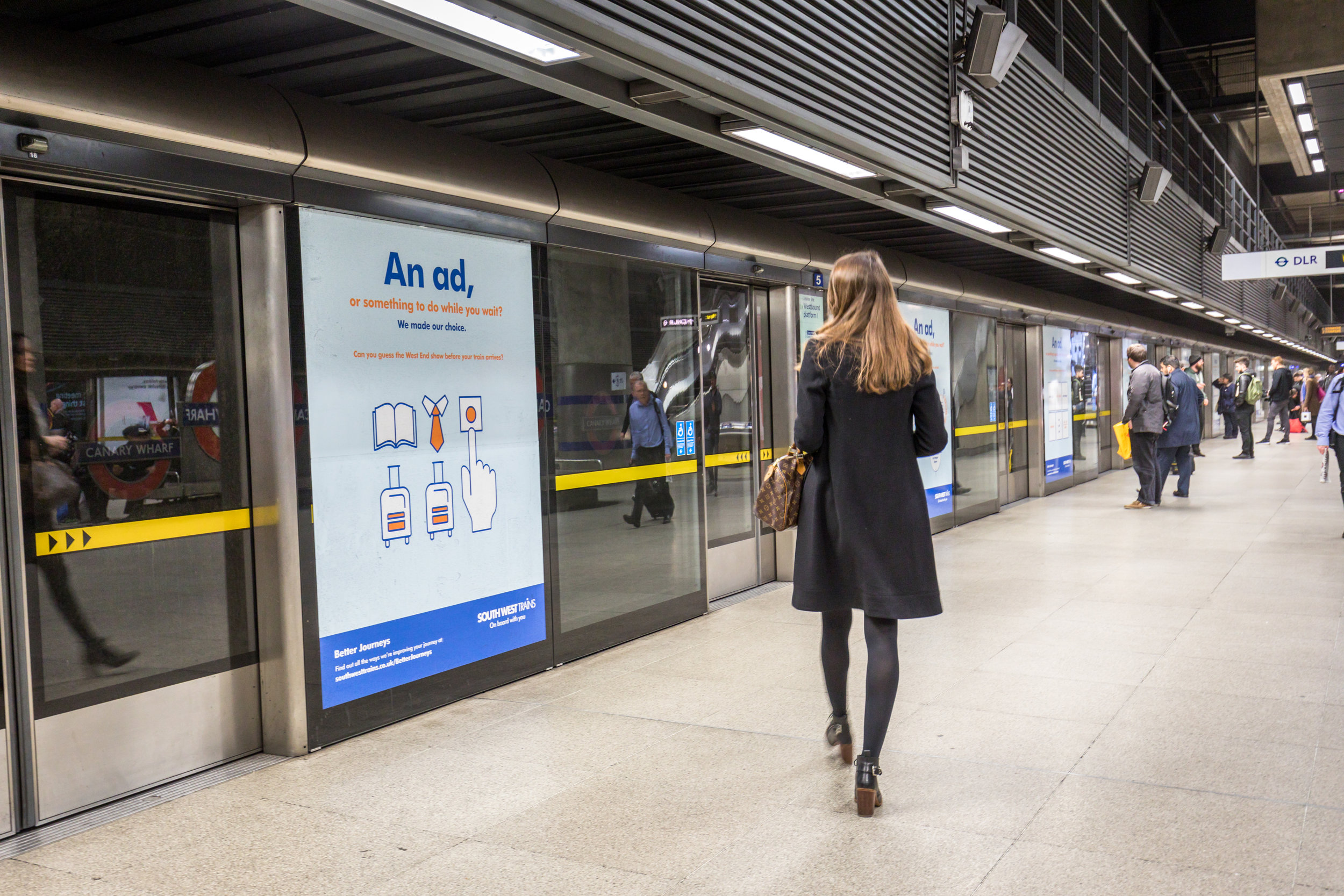 Create an advertising campaign which speaks directly to our commuters.