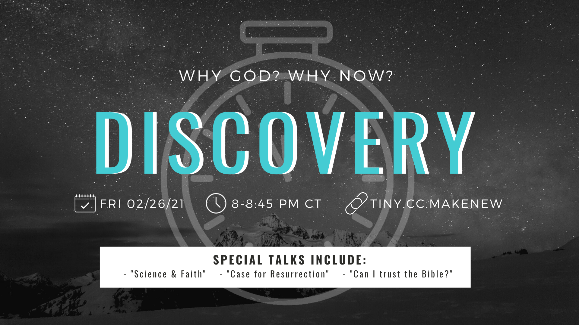 DISCOVERY - Frosh Hosted MakeNew Friday!