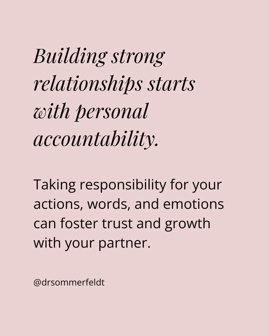 Unlocking the secret to lasting and meaningful relationships starts with looking inward. Imagine the power of taking charge of your actions, words, and emotions&mdash;it's the cornerstone of building trust and fostering growth with those you hold dea