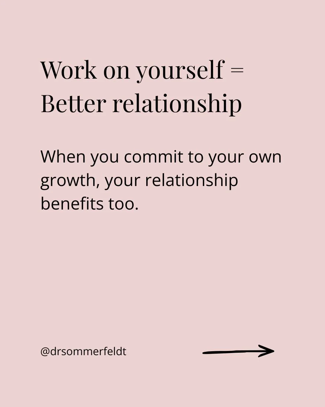 When you commit to your own growth, your relationship benefits too.

The way you regulate your emotions shapes how you communicate. The way you understand yourself influences how you connect. The way you honor your needs impacts how you show up for s