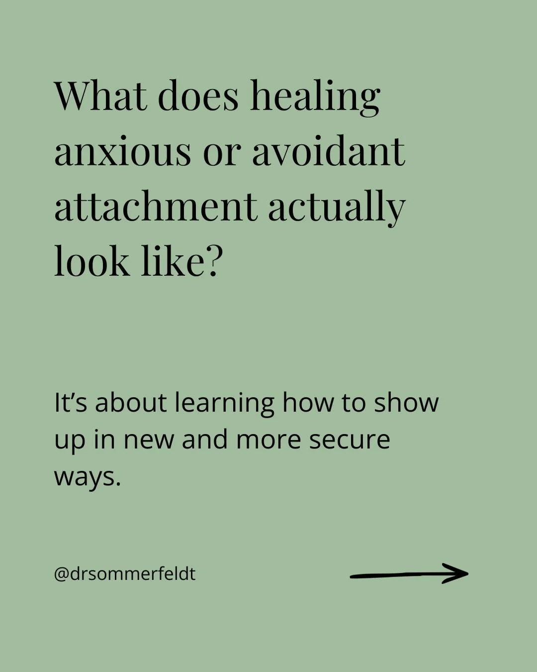 If you&rsquo;re working on healing your attachment style, it&rsquo;s important to remember that this isn&rsquo;t about fixing yourself. It&rsquo;s really about getting to know yourself better and understanding why you respond the way you do. A lot of