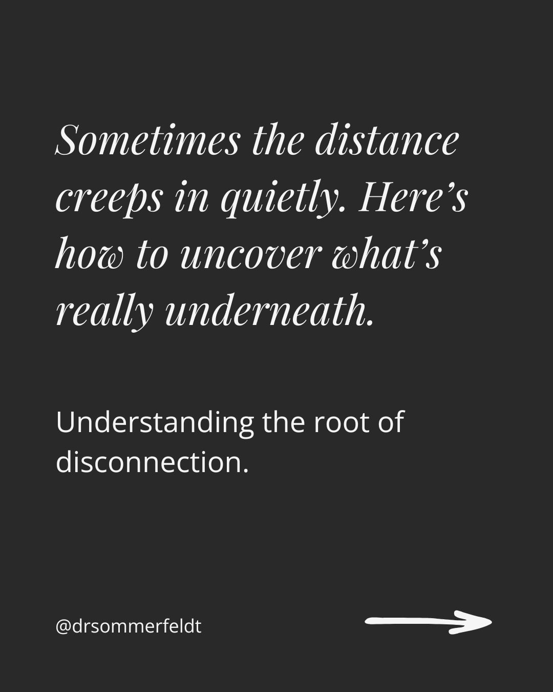 Many couples who still love each other feel stuck because unspoken needs or old patterns create walls. Raising your baseline and uplifting your relationship begins with compassionate awareness of the root causes &mdash; without blame. Explore with cu