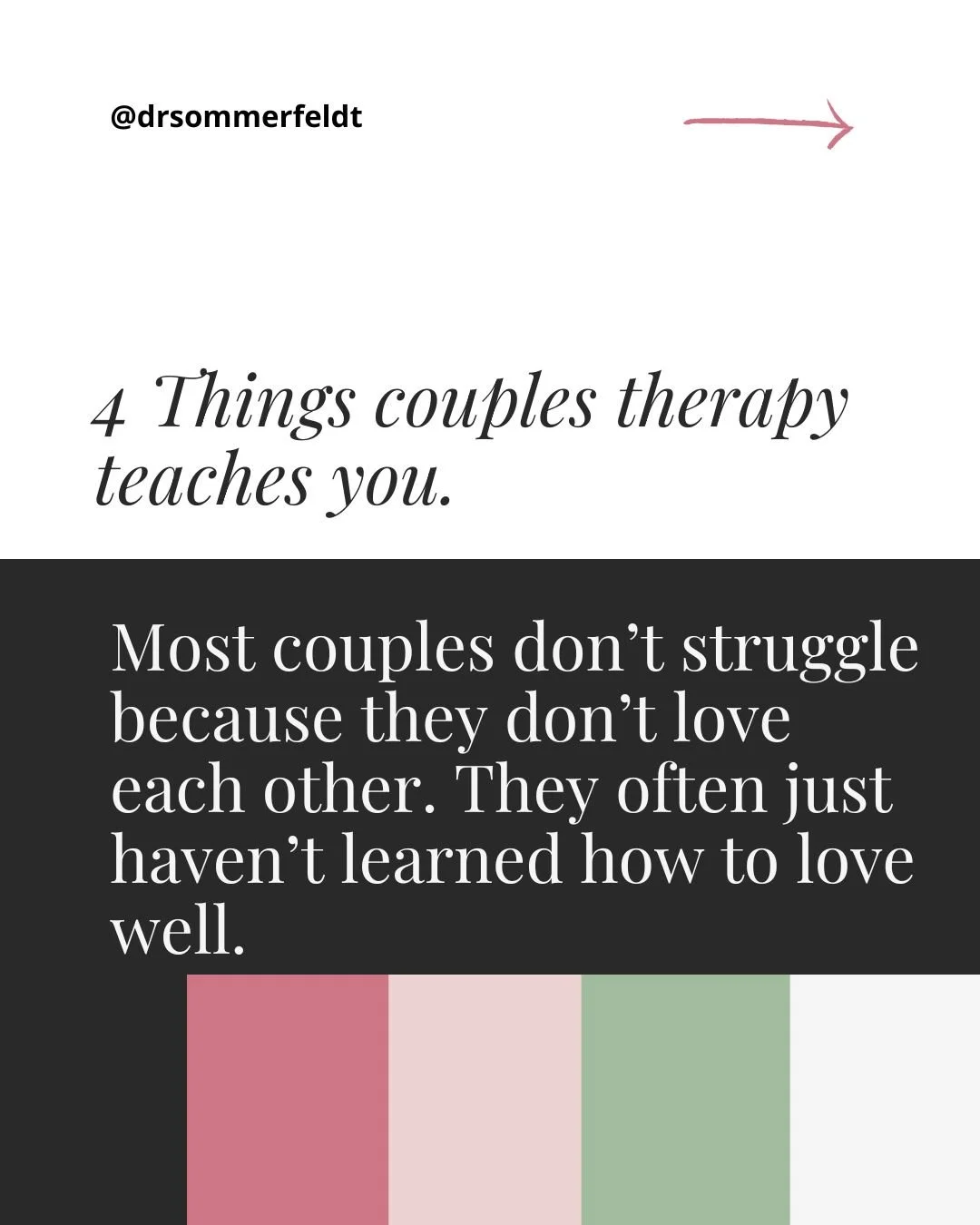 Most couples don't struggle because they don't love each other. They struggle because nobody ever taught them how.

Couples therapy isn't just for relationships in crisis. It's where you finally learn the things that should have been taught all along