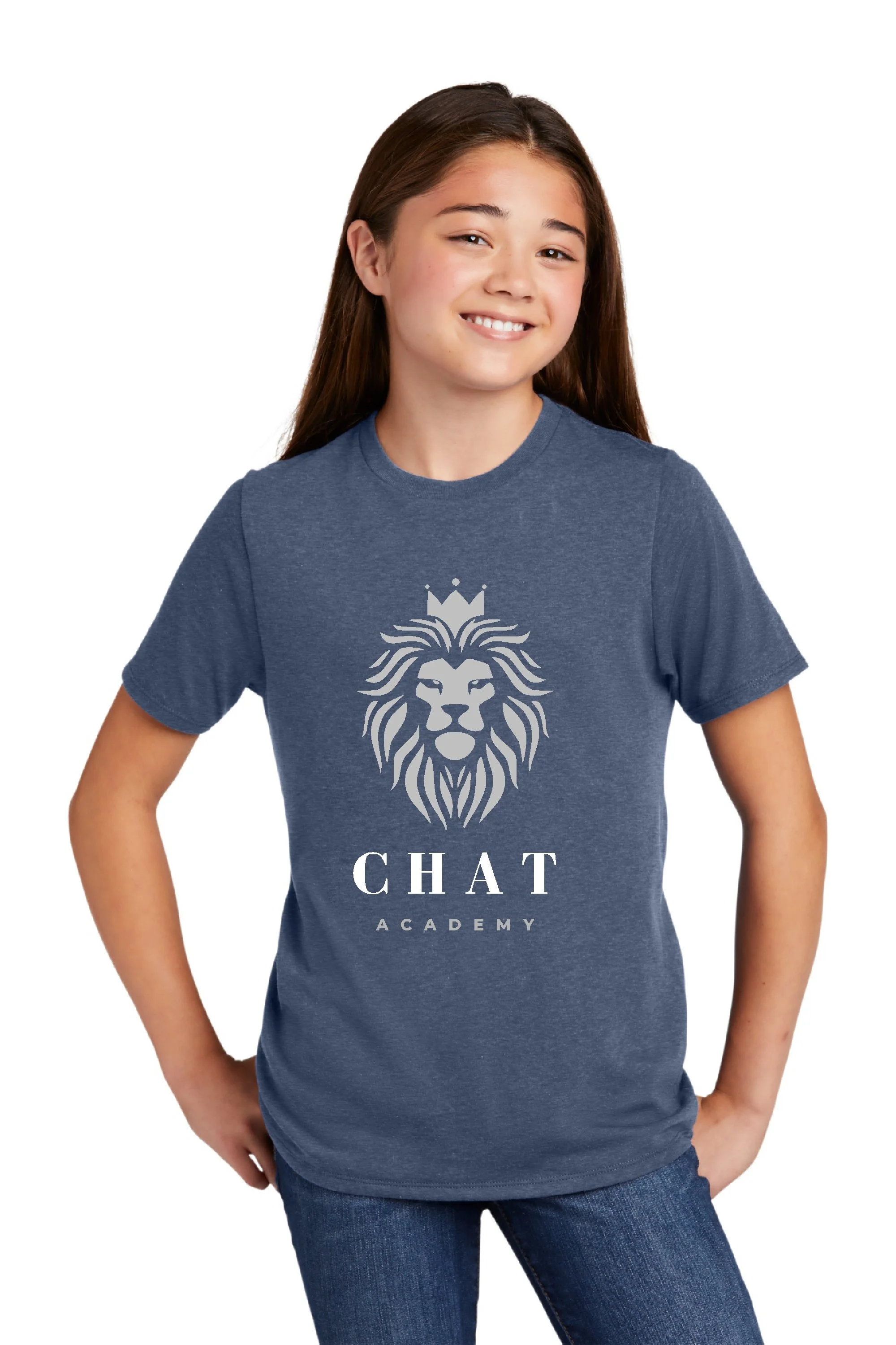 Youth navy tee girl.jpg