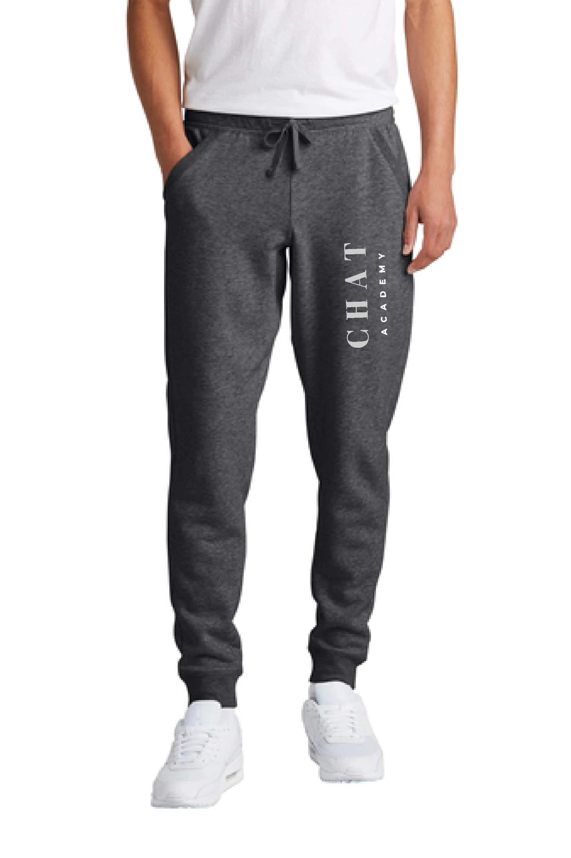 CHAT Charcoal jogger with CHAT Academy.jpg