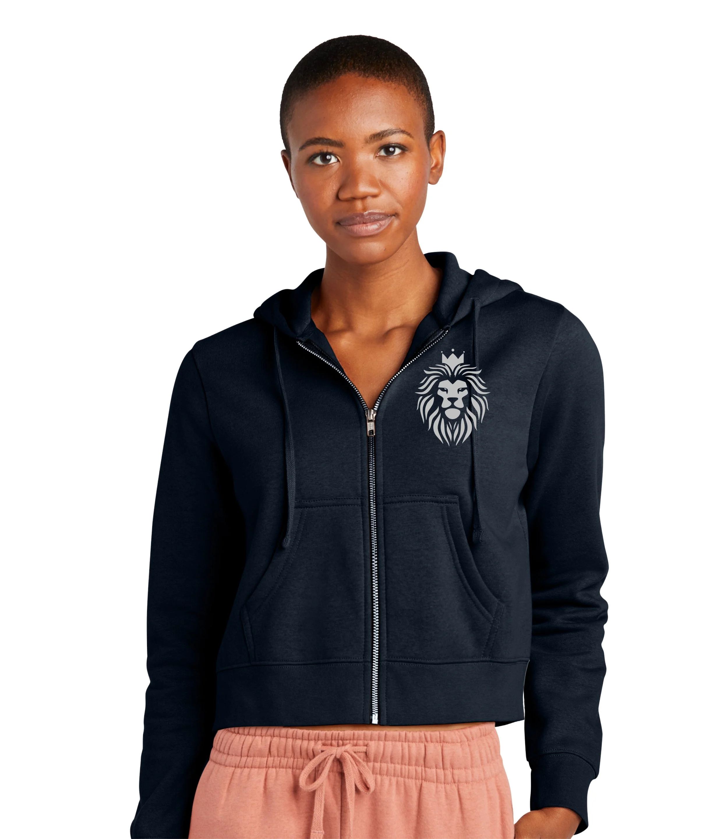 CHAT mockup navy womens zipup hoodie model.jpg