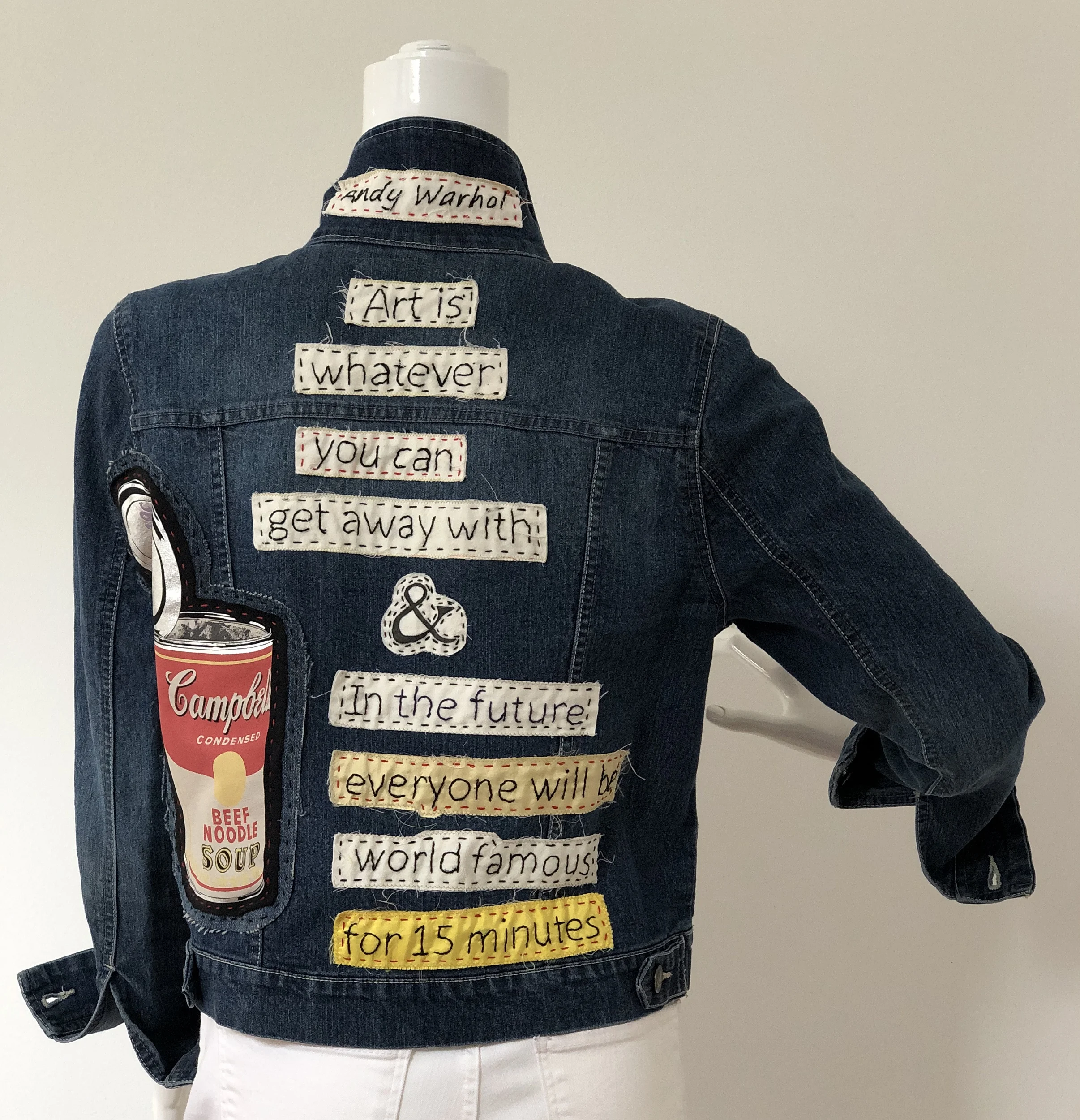 Custom Literary Denim