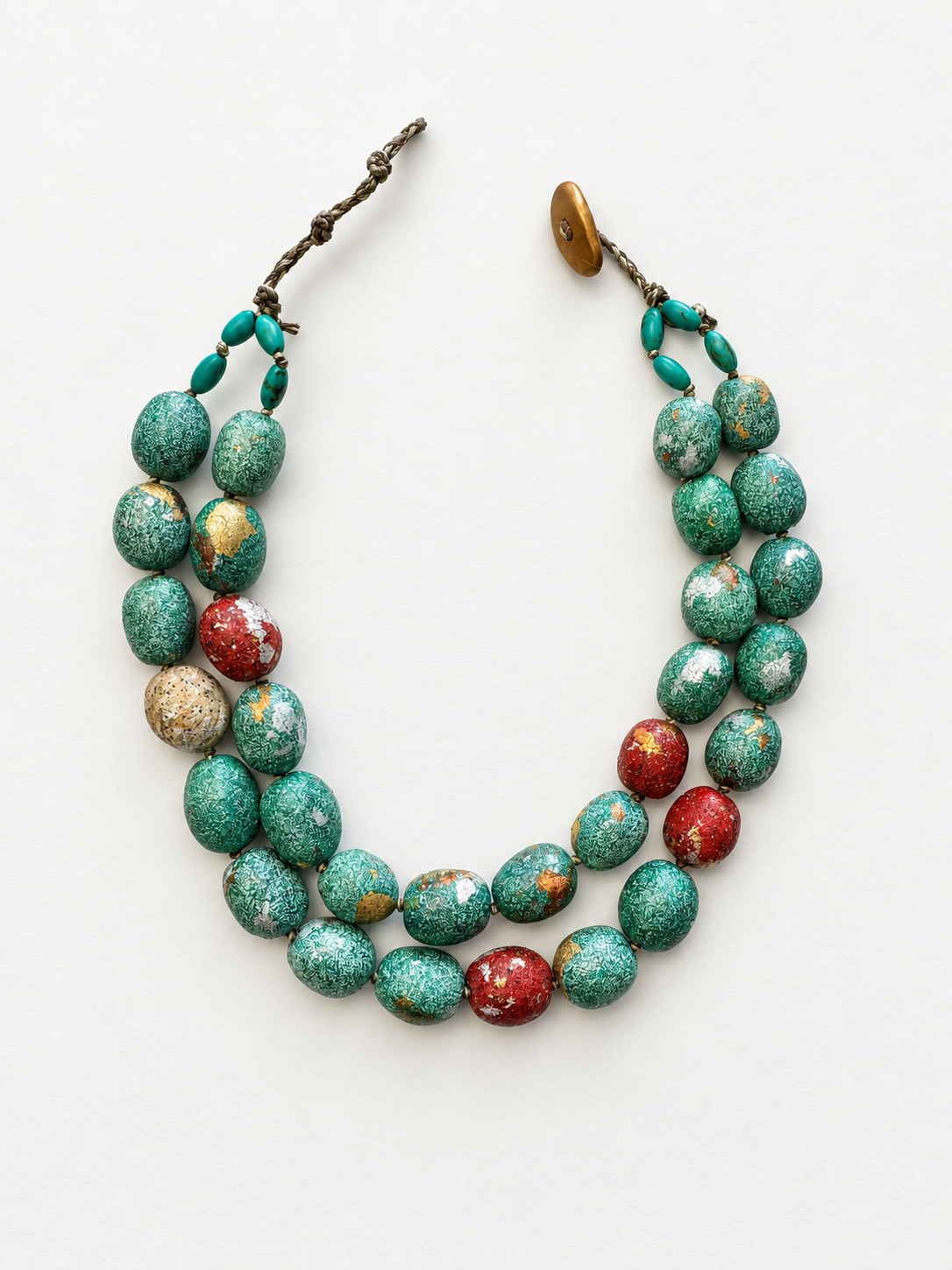 Turq & Sand Clay Necklace 1.png