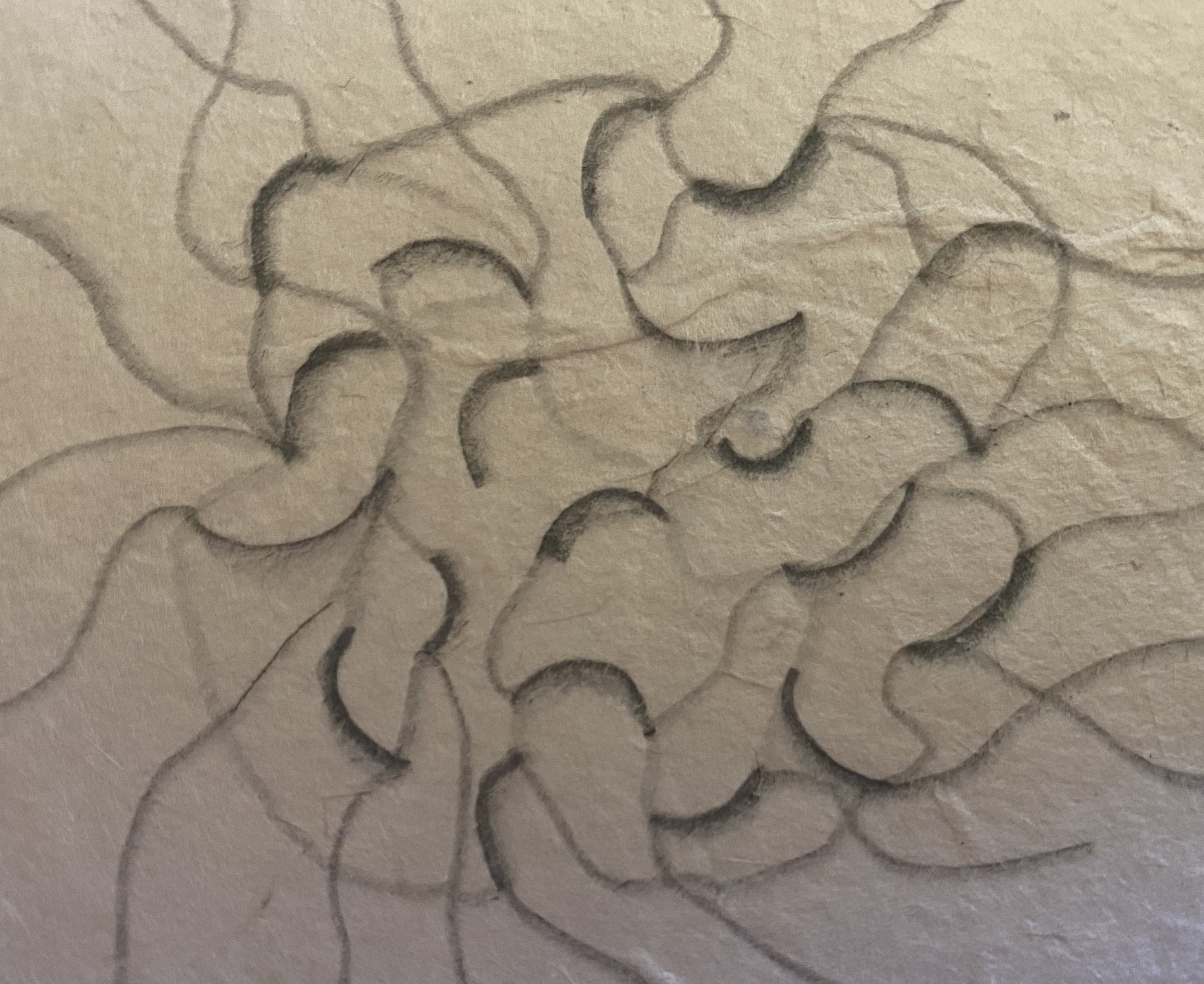 listening in the folds and falling