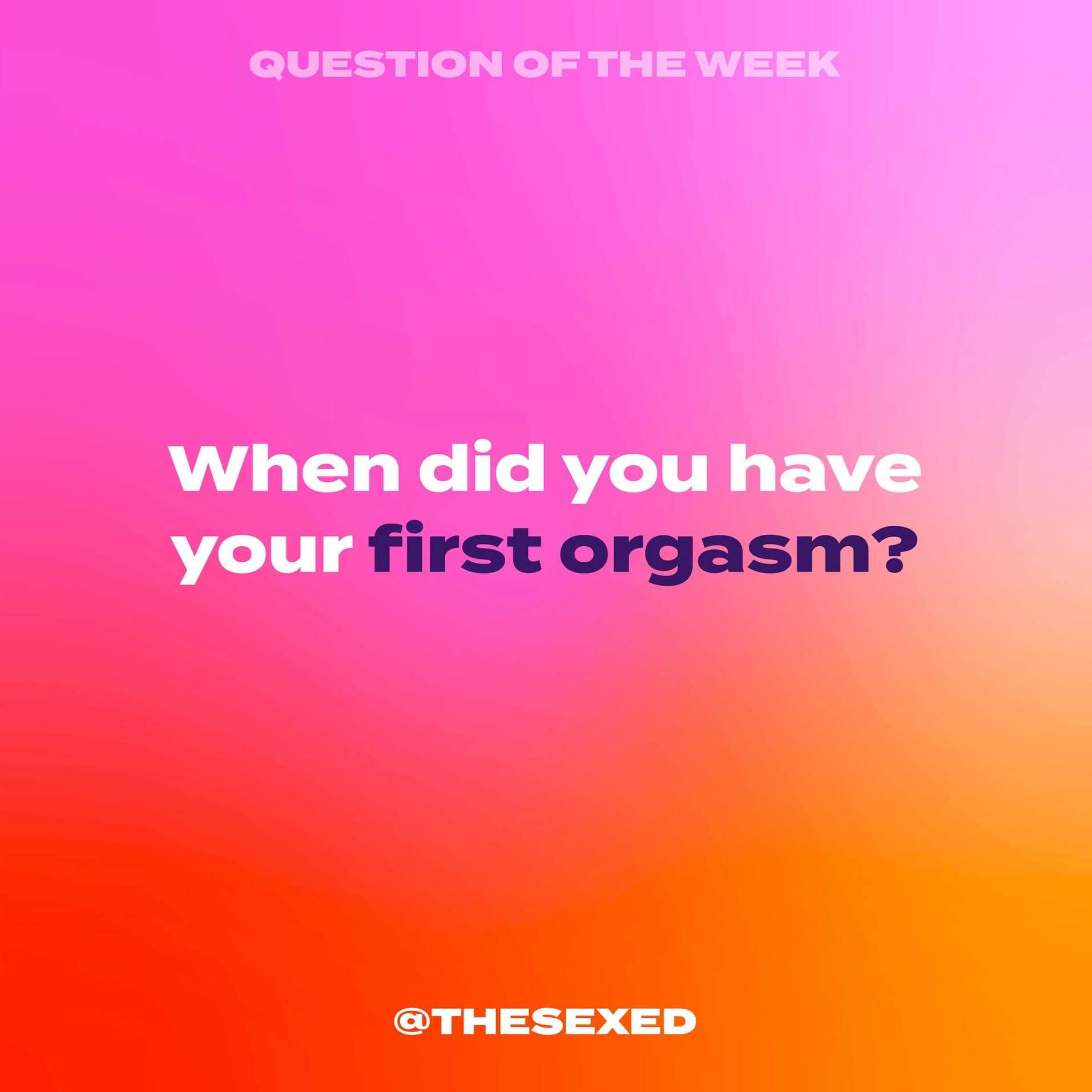 Comment below! 
⠀⠀⠀⠀⠀⠀⠀⠀⠀
⠀⠀⠀⠀⠀⠀⠀⠀⠀
PSA: At The Sex Ed, we intend to create a safe environment for our community to feel heard, use their voices, and share experiences. We do not condone sending illicit images and/or harassment of any form to any of 