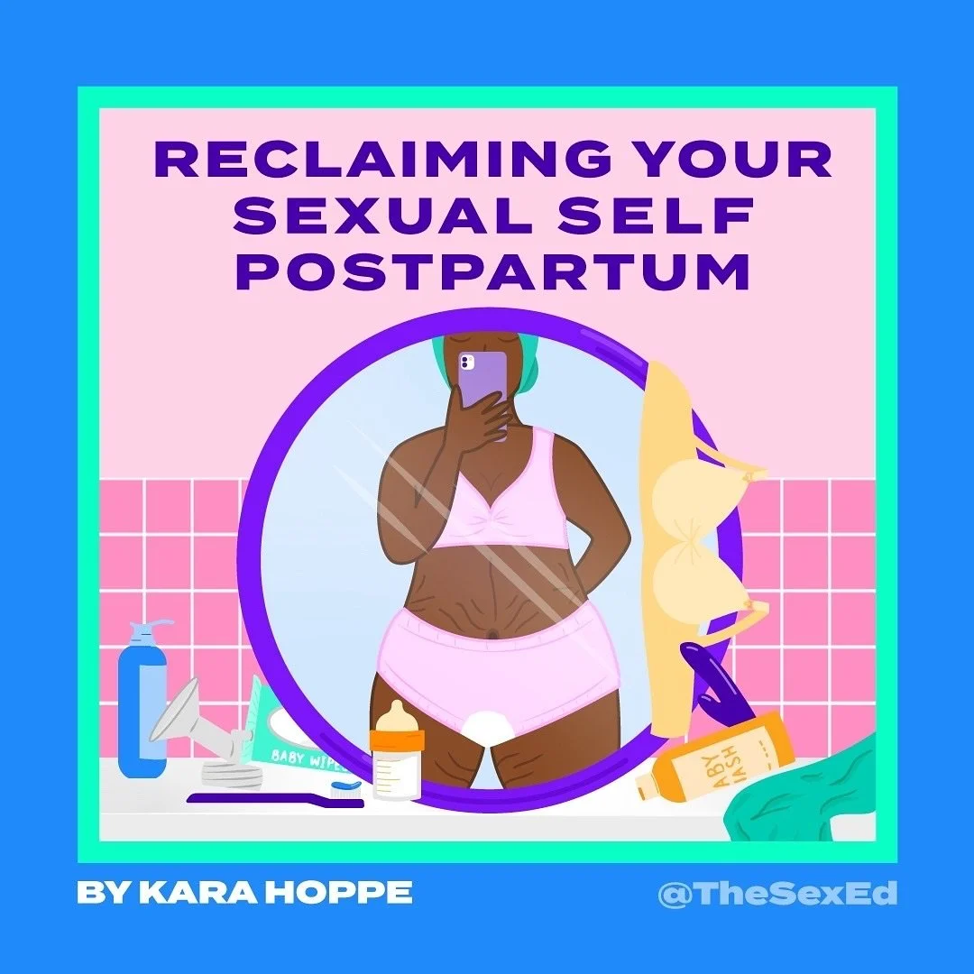 Are you worried about the state of your own sex life post-baby? Check out our essay by Karra Hoppe, MA, MFT, @karahoppe &ldquo;Reclaiming Your Sexual Self Postpartum&rdquo; to know you aren&rsquo;t alone; you&rsquo;re actually part of the majority! R